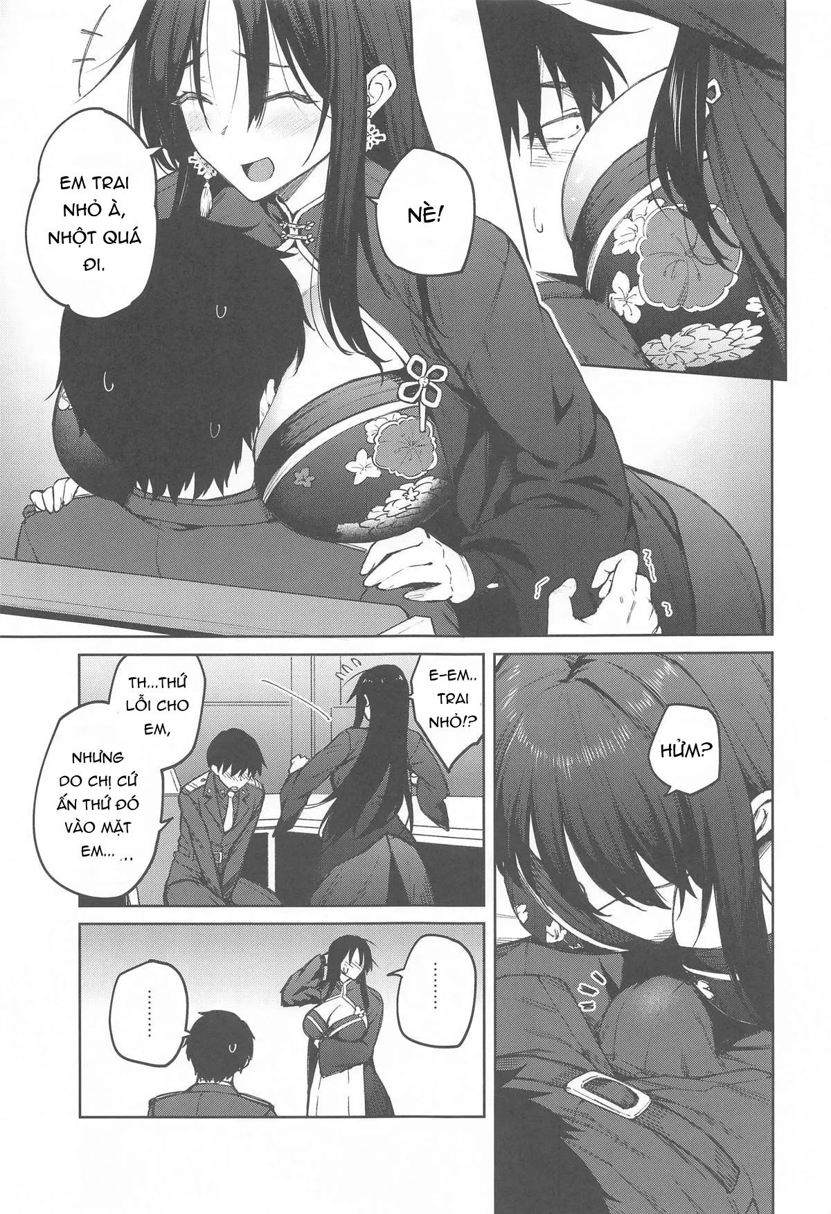 HentaiVN.net - Ảnh 5 - Ore ni Zenbu Makasena Otouto | Leave It All To Me, Little brother (Goddess of Victory: Nikke) - Oneshot