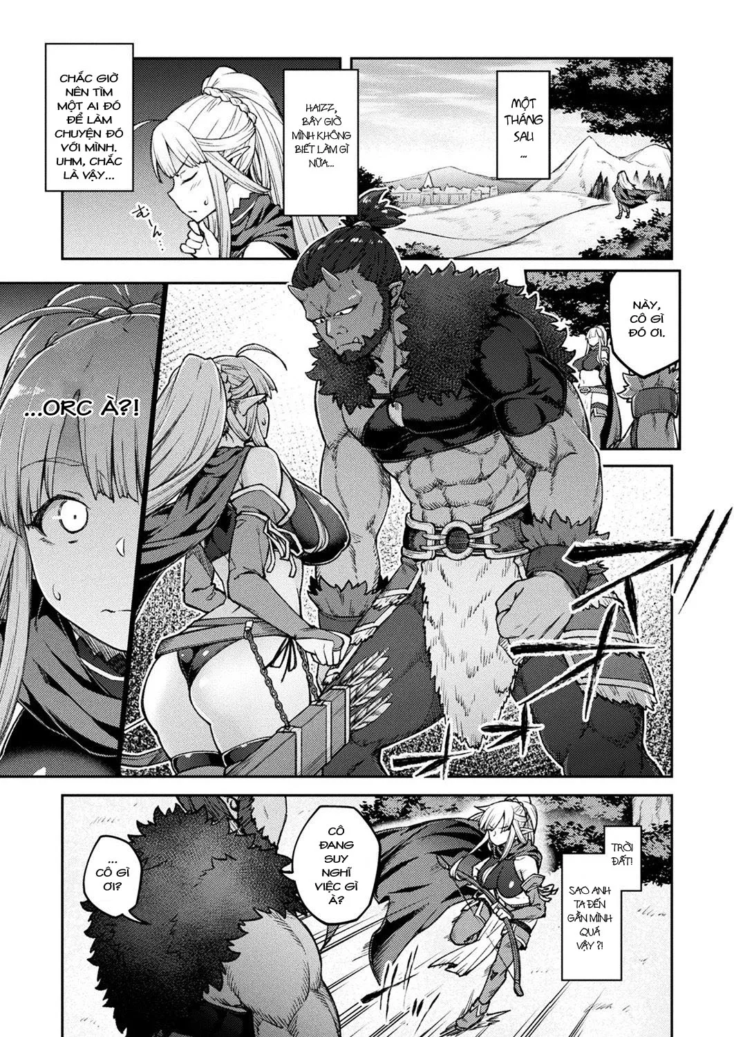 HentaiVN.net - Ảnh 3 - Himono Erufu, Kozukuri o Suru [干物エルフ、子作りをする。] - Oneshot
