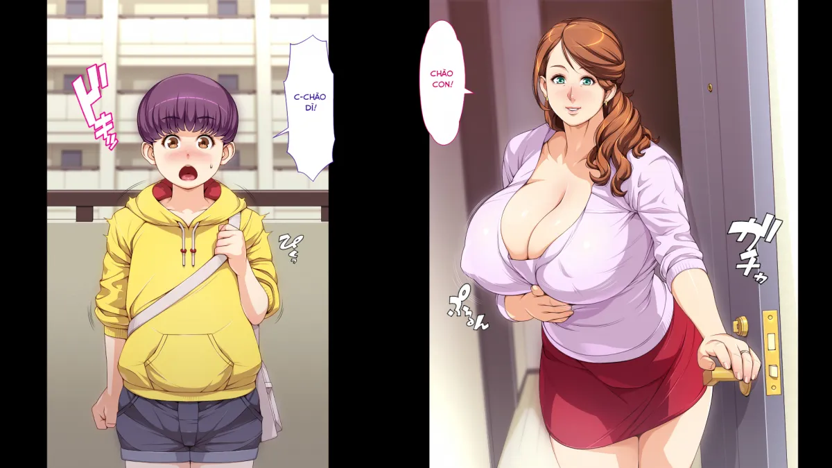 HentaiVN.net - Ảnh 5 - Oba-san to Boku no H na Obenkyou - Chap 1