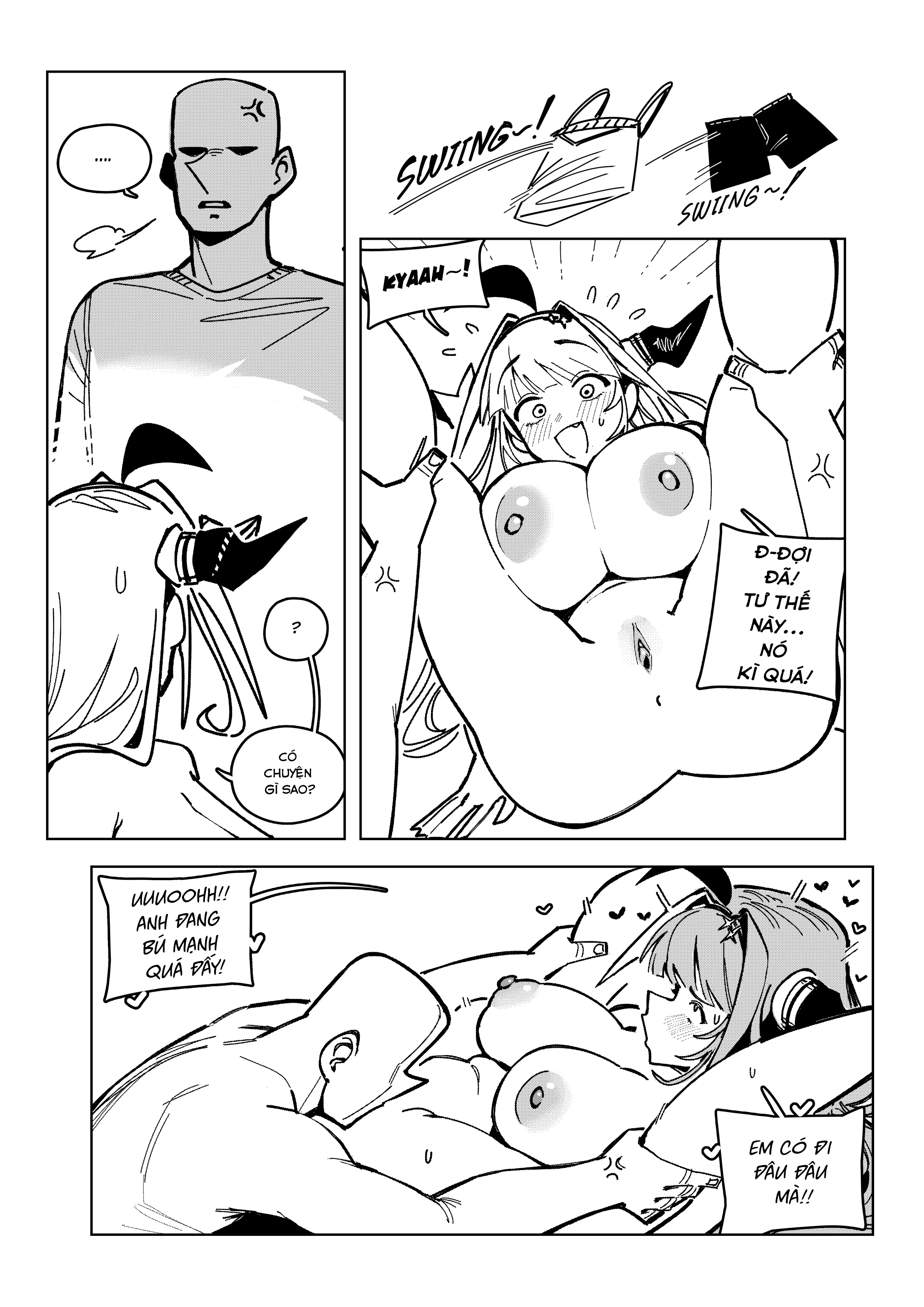 HentaiVN.net - Ảnh 6 - Vợ tôi cosplay Kiryu Coco - Chap 2