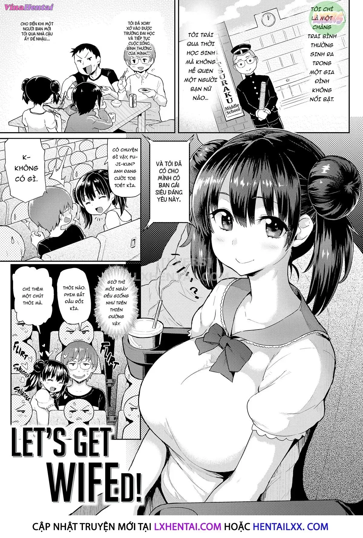 HentaiVN.net - Ảnh 5 - Ẩm ướt & Hoang dại - Chap 4 - Lets Get Wifed!