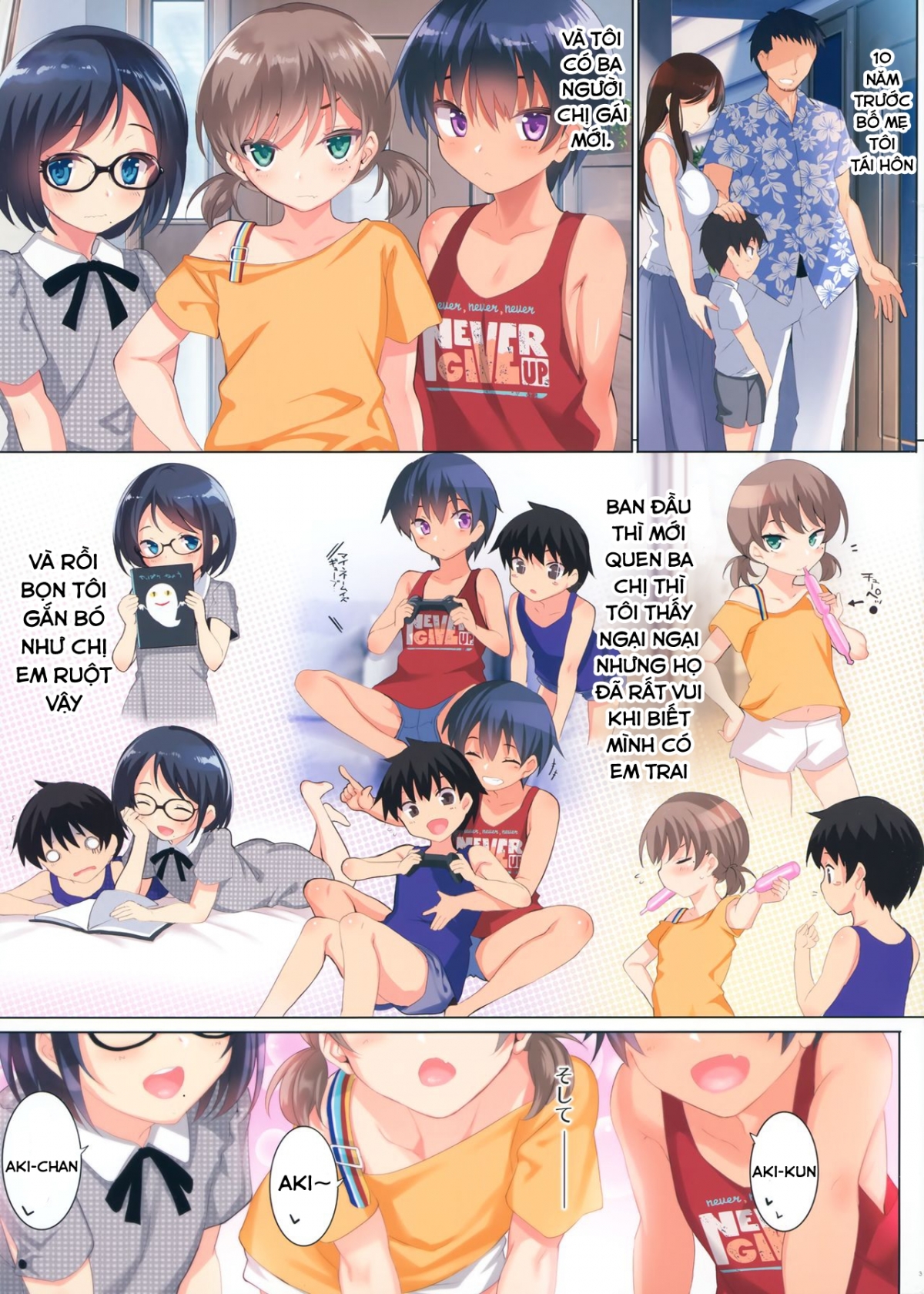 HentaiVN.net - Ảnh 5 - Hậu cung của ba chị em - Oneshot