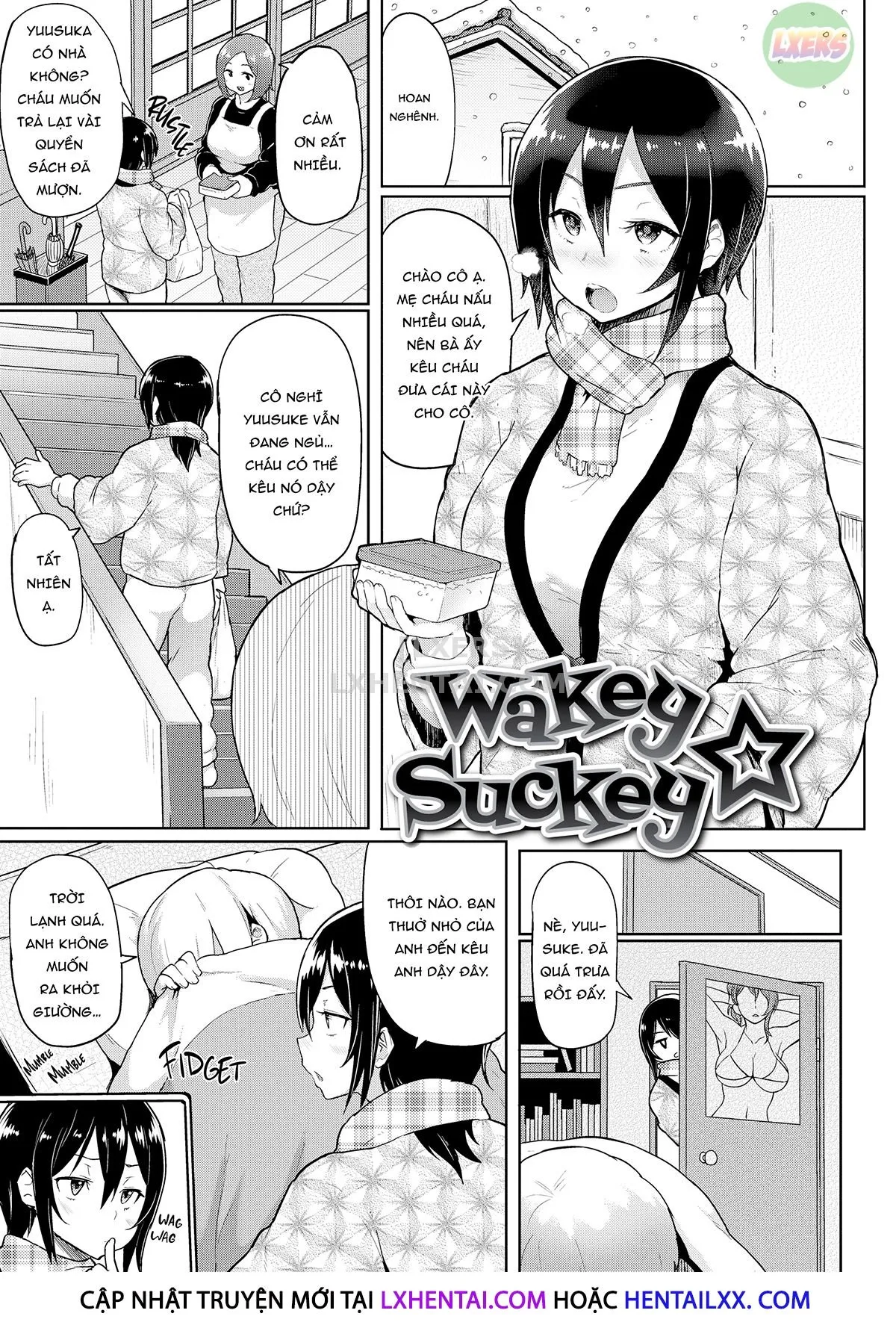 HentaiVN.net - Ảnh 5 - Ẩm ướt & Hoang dại - Chap 11 - Wakey Suckey