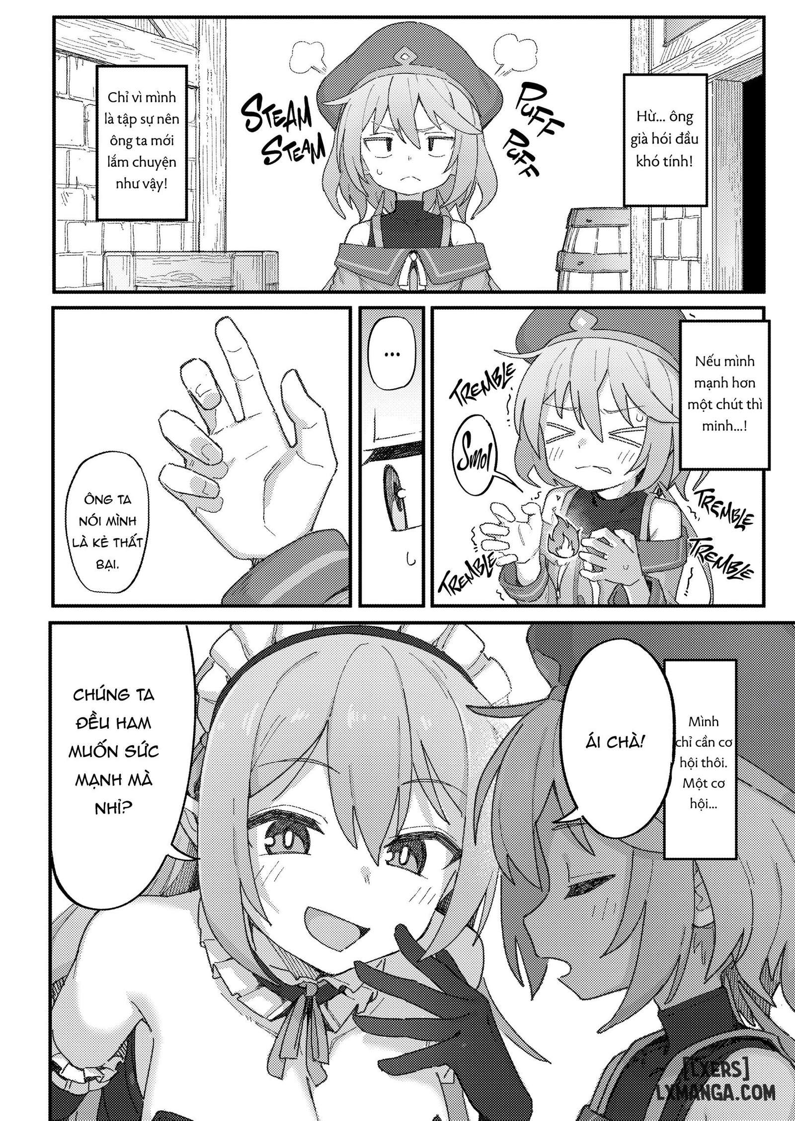 HentaiVN.net - Ảnh 5 - The Junior Spellcaster and the Succubus Curse - Oneshot