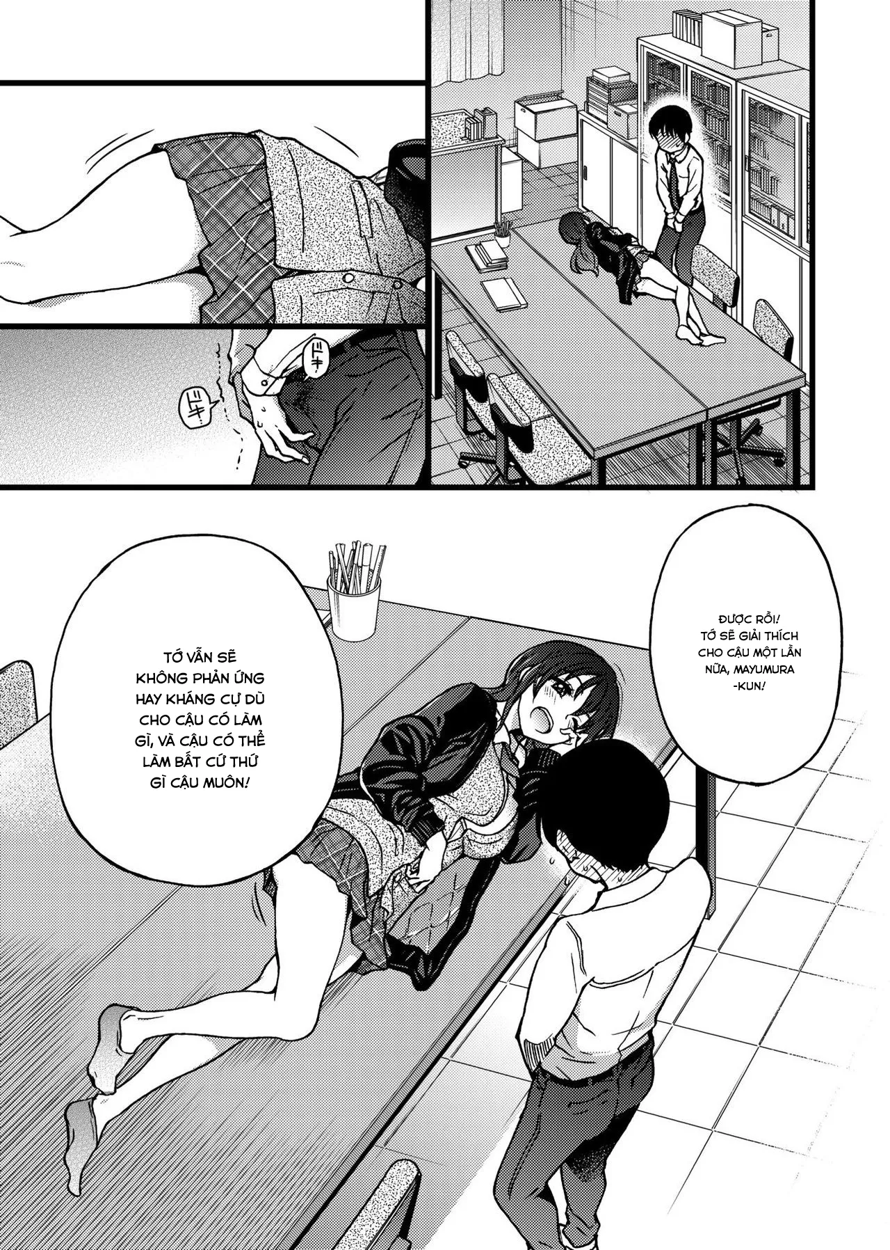 HentaiVN.net - Ảnh 4 - Please! Freeze! Please! - Chap 3.1