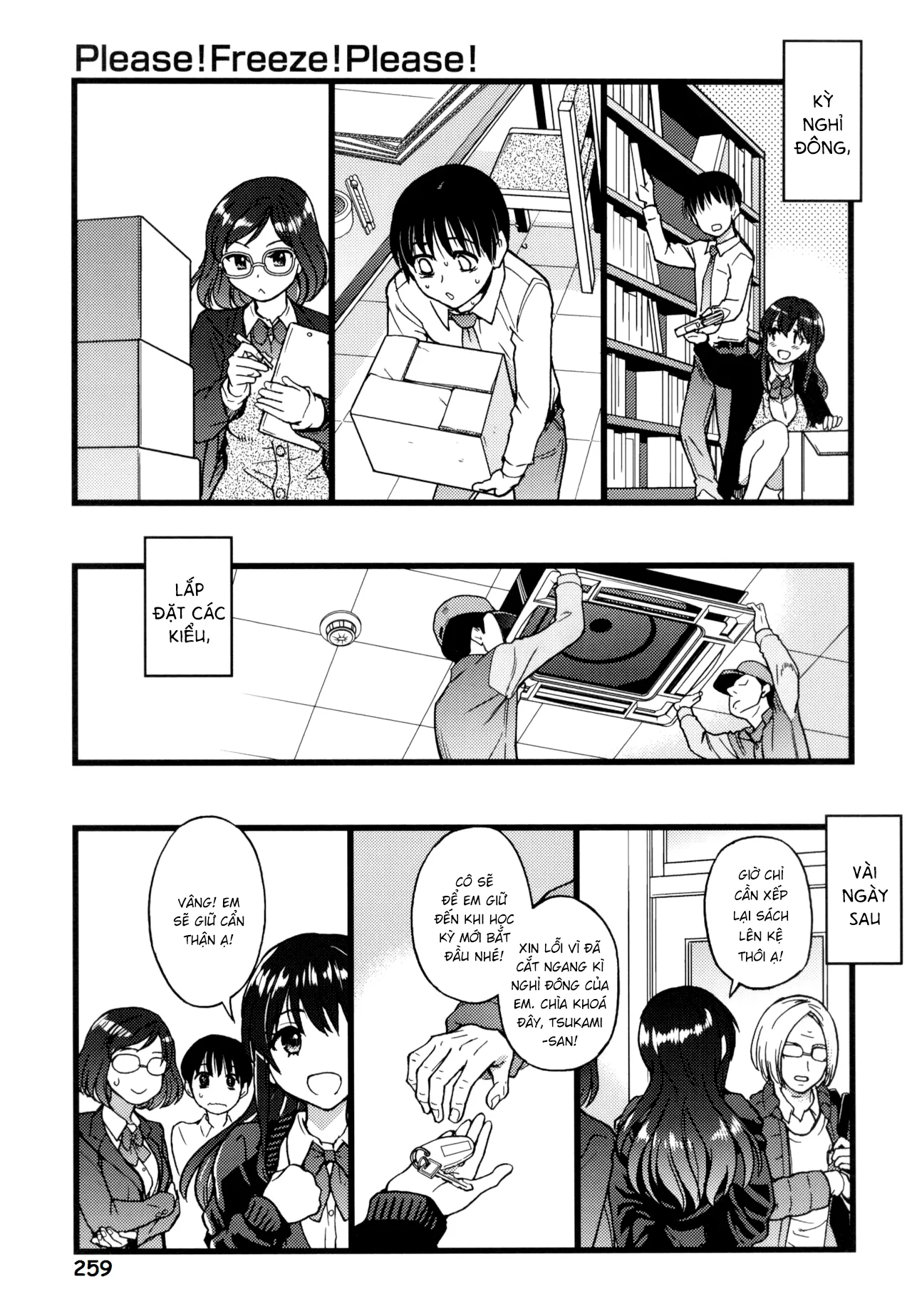 HentaiVN.net - Ảnh 4 - Please! Freeze! Please! - Chap 10: Bùng Lổ