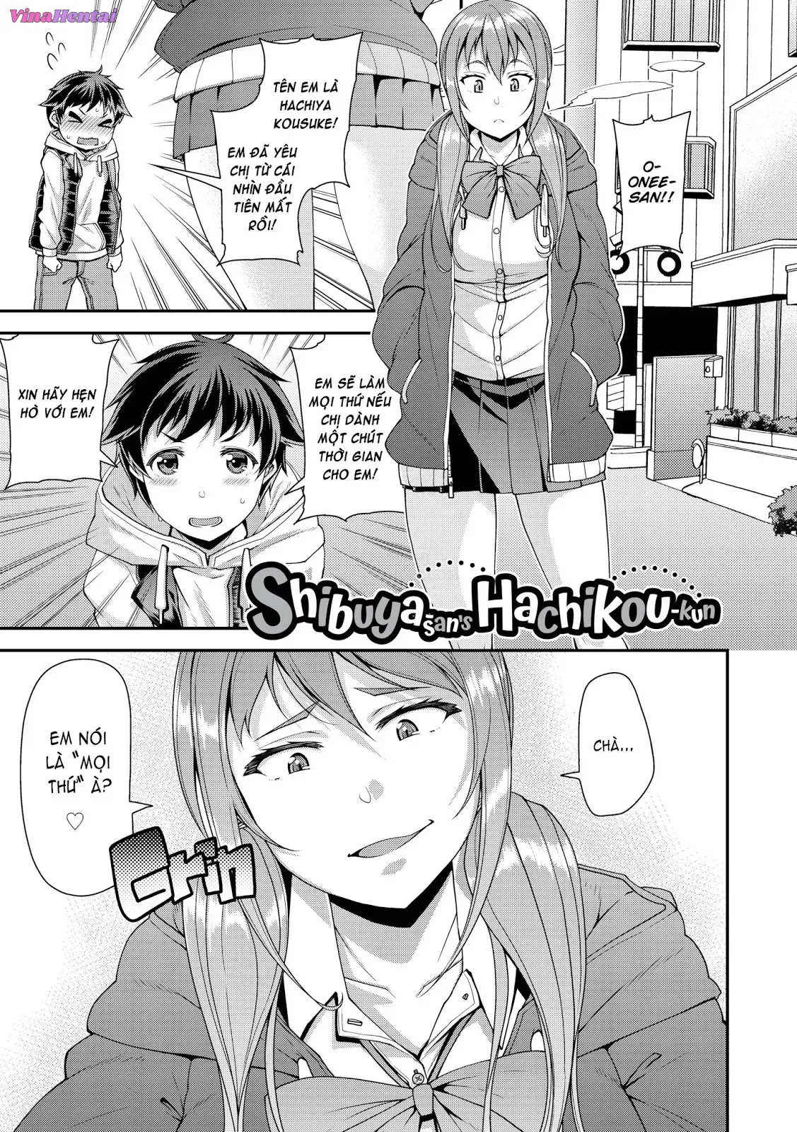 HentaiVN.net - Ảnh 5 - Slutty Life - Chap 1 - Shibuya-sans Hachikou-kun