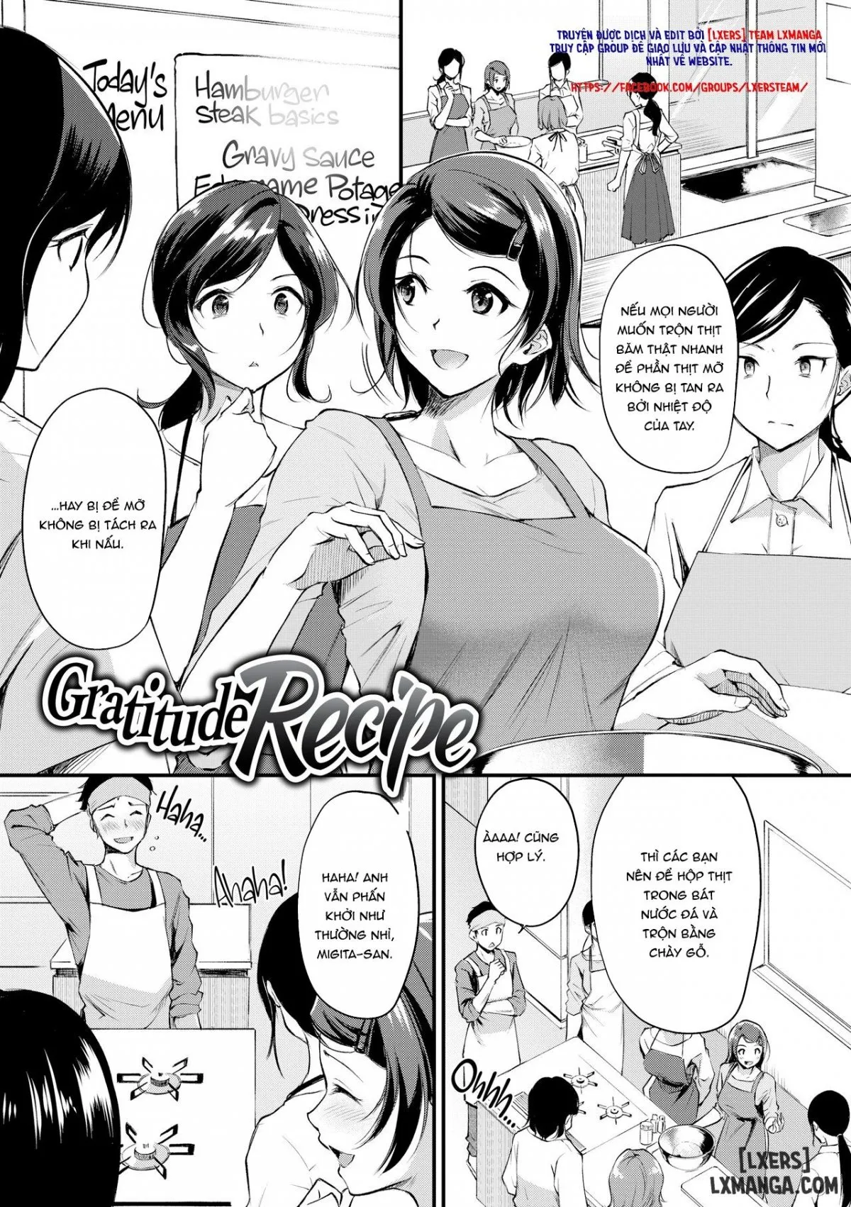HentaiVN.net - Ảnh 5 - Fushidara Working - Chap 1 - Gratitude Recipe