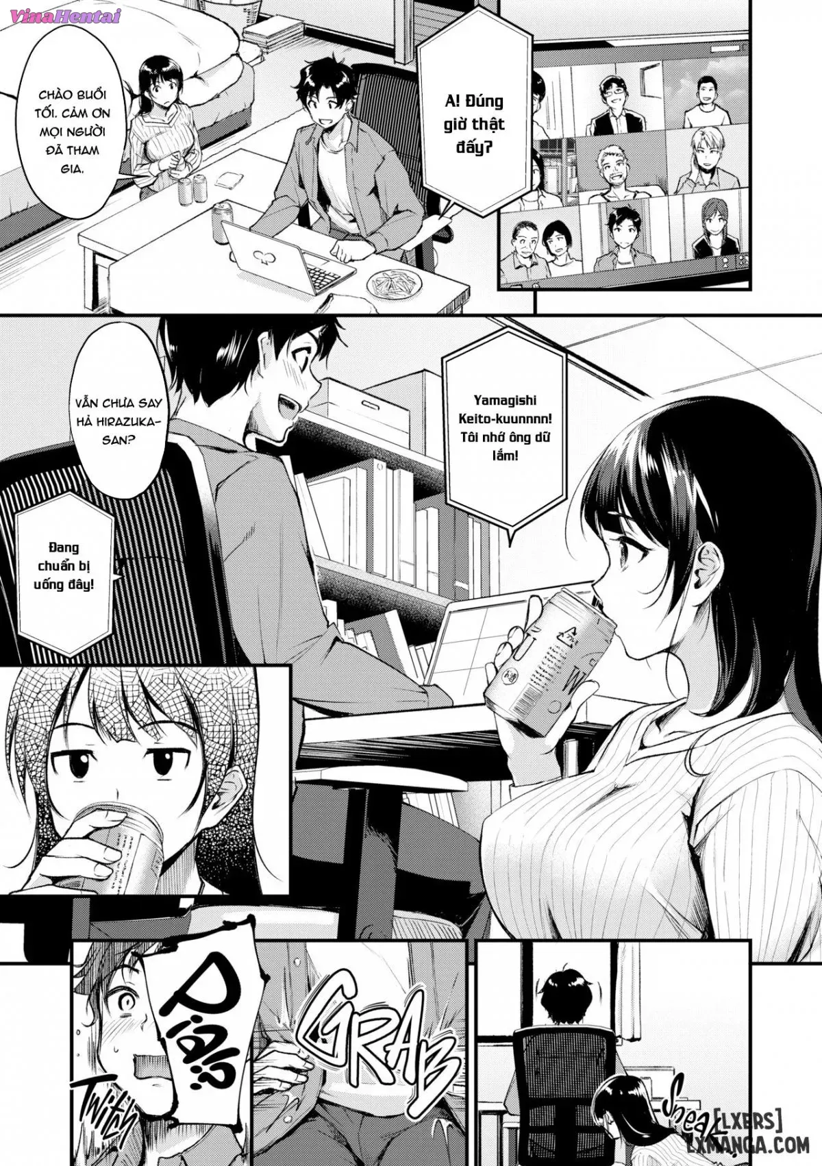 HentaiVN.net - Ảnh 5 - Fushidara Working - Chap 4 - Remote