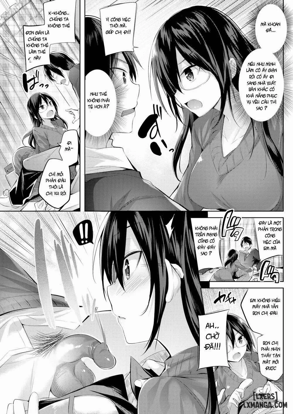 HentaiVN.net - Ảnh 5 - Out of the Blue, They Assigned a Rookie Like Me to Be the Editor for a Popular Author - Oneshot