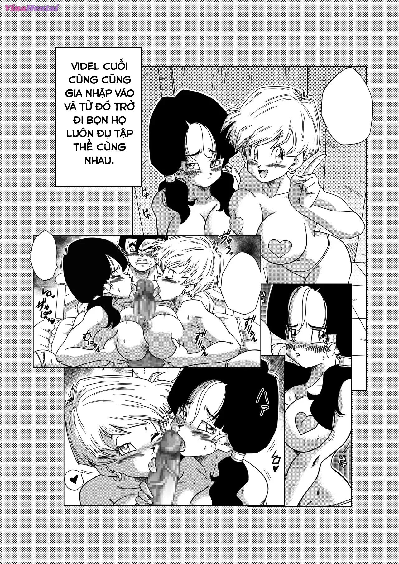 HentaiVN.net - Ảnh 5 - Cặc Hóa Siêu Xayda Đại Chiến Với Những Cái Lồn Xinh [Love Triangle Z] - Chap 4: Cây kim trong bọc cũng có ngày lòi ra (Có che)