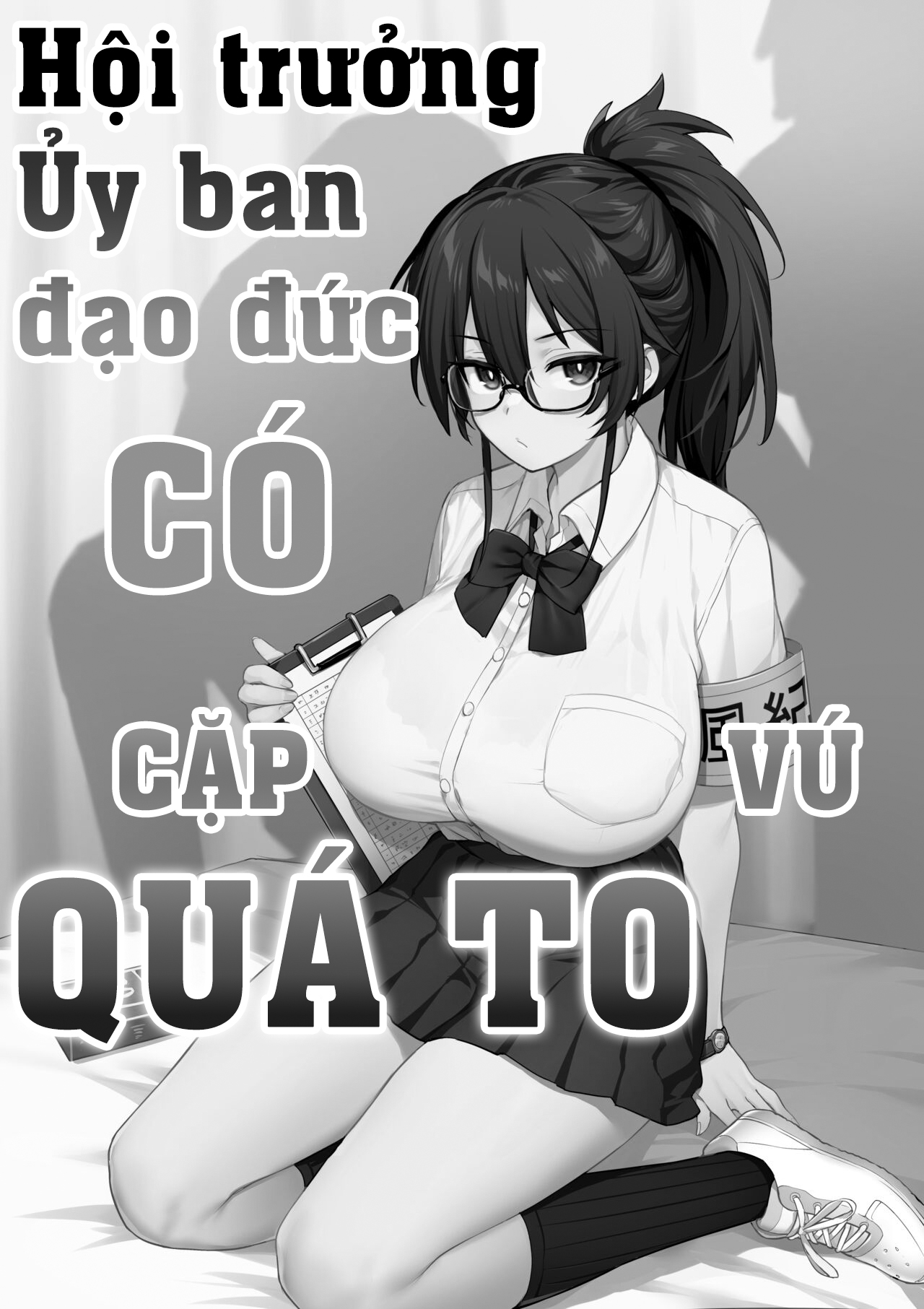 HentaiVN.net - Ảnh 6 - Atarashii Fuuki Iinchou wa Kyonyuu Sugiru Ken - Phần 1 - Full 4 chap