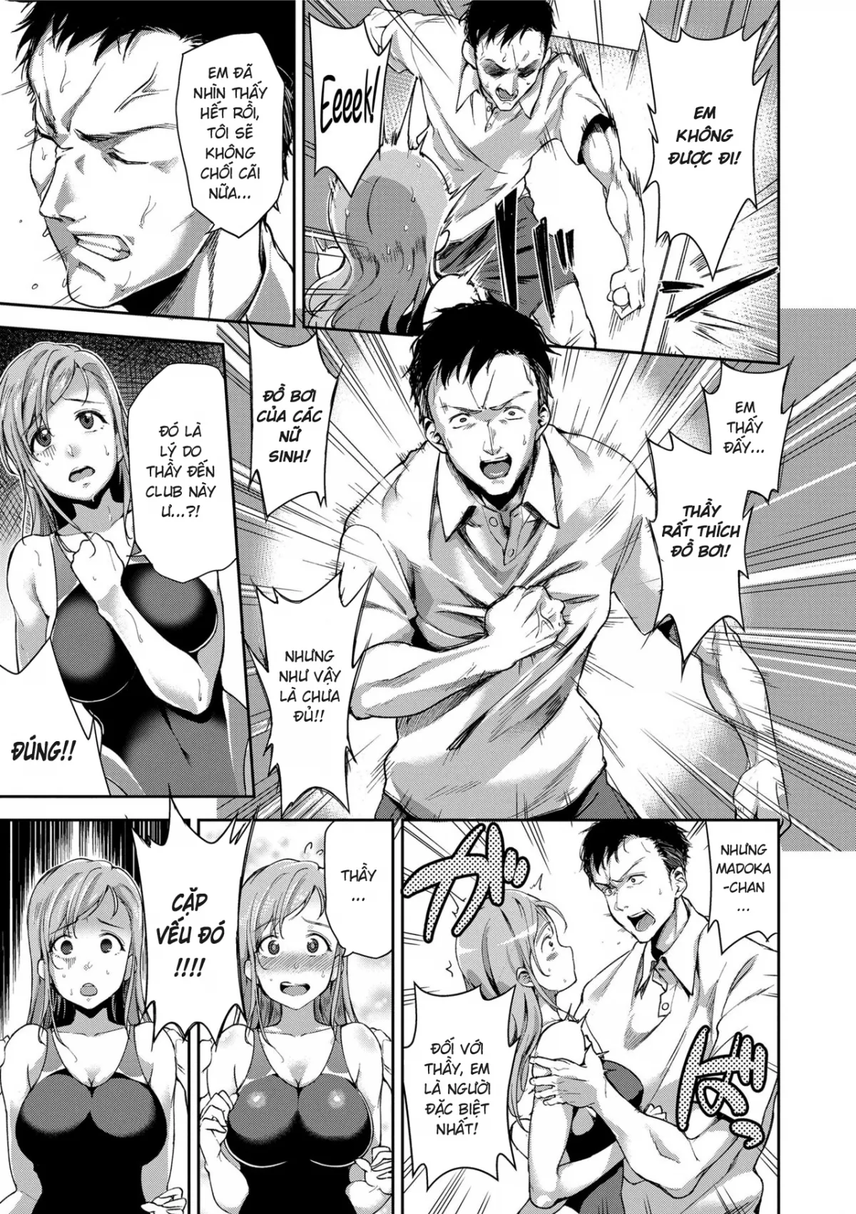 HentaiVN.net - Ảnh 5 - Ai ga Nakutemo Ecchi wa Dekiru! - Chap 6 : Huấn luyện viên cuồng đồ tắm