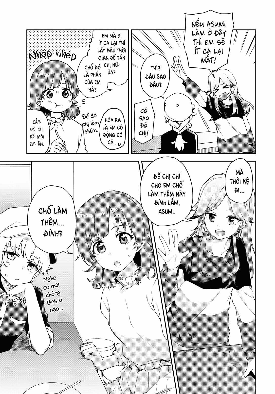 HentaiVN.net - Ảnh 5 - Asumi-chan có hứng thú với Nhà thổ Bách hợp! - Đêm 3
