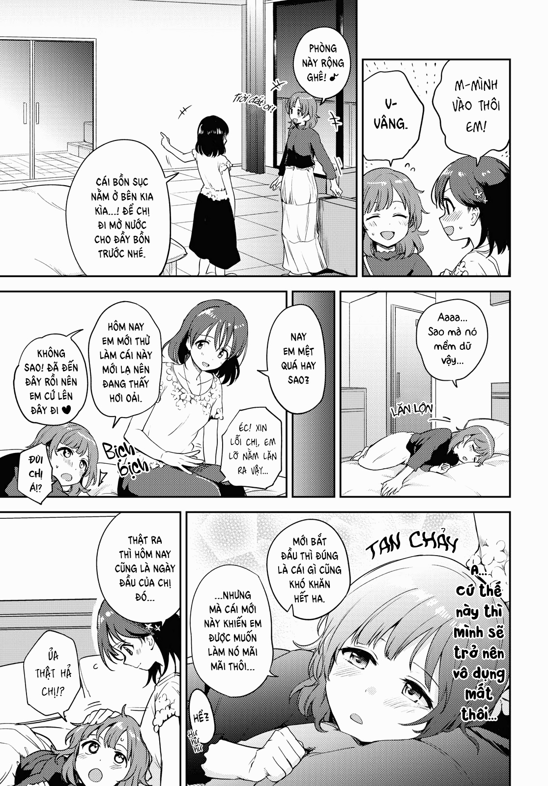 HentaiVN.net - Ảnh 5 - Asumi-chan có hứng thú với Nhà thổ Bách hợp! - Đêm 4