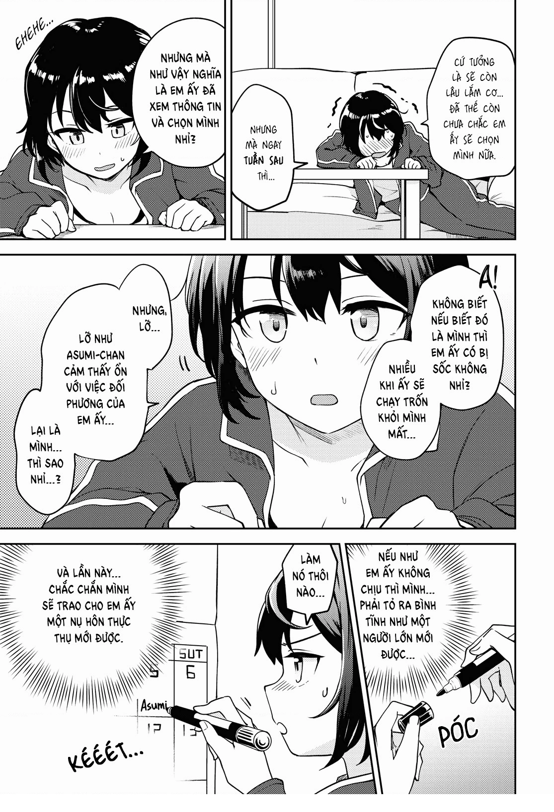HentaiVN.net - Ảnh 5 - Asumi-chan có hứng thú với Nhà thổ Bách hợp! - Đêm 6