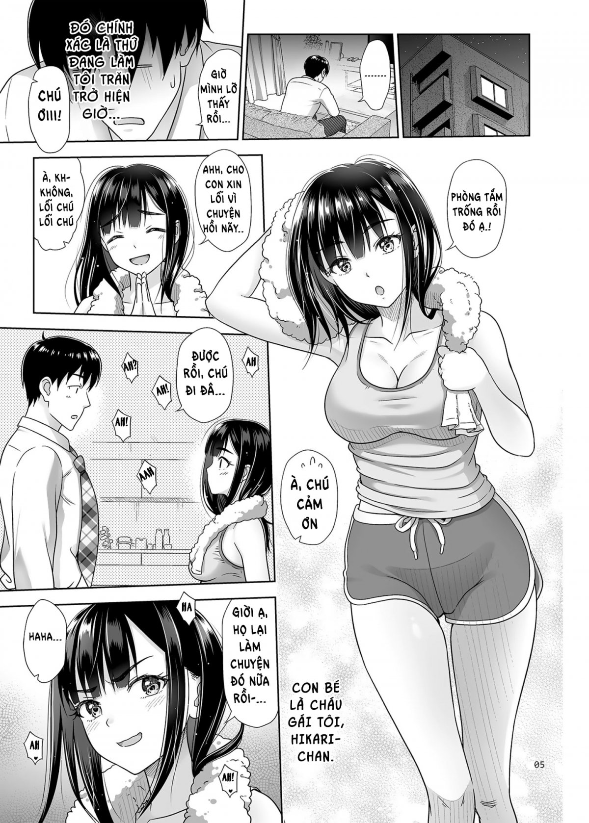 HentaiVN.net - Ảnh 5 - Tôi lấy nó ra giúp bạn nhé? - Oneshot