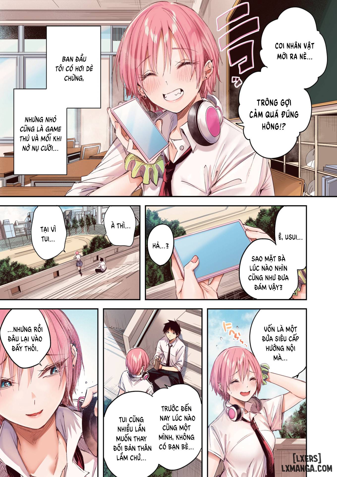 HentaiVN.net - Ảnh 5 - Usui-san is a Strawberry Blonde - Oneshot