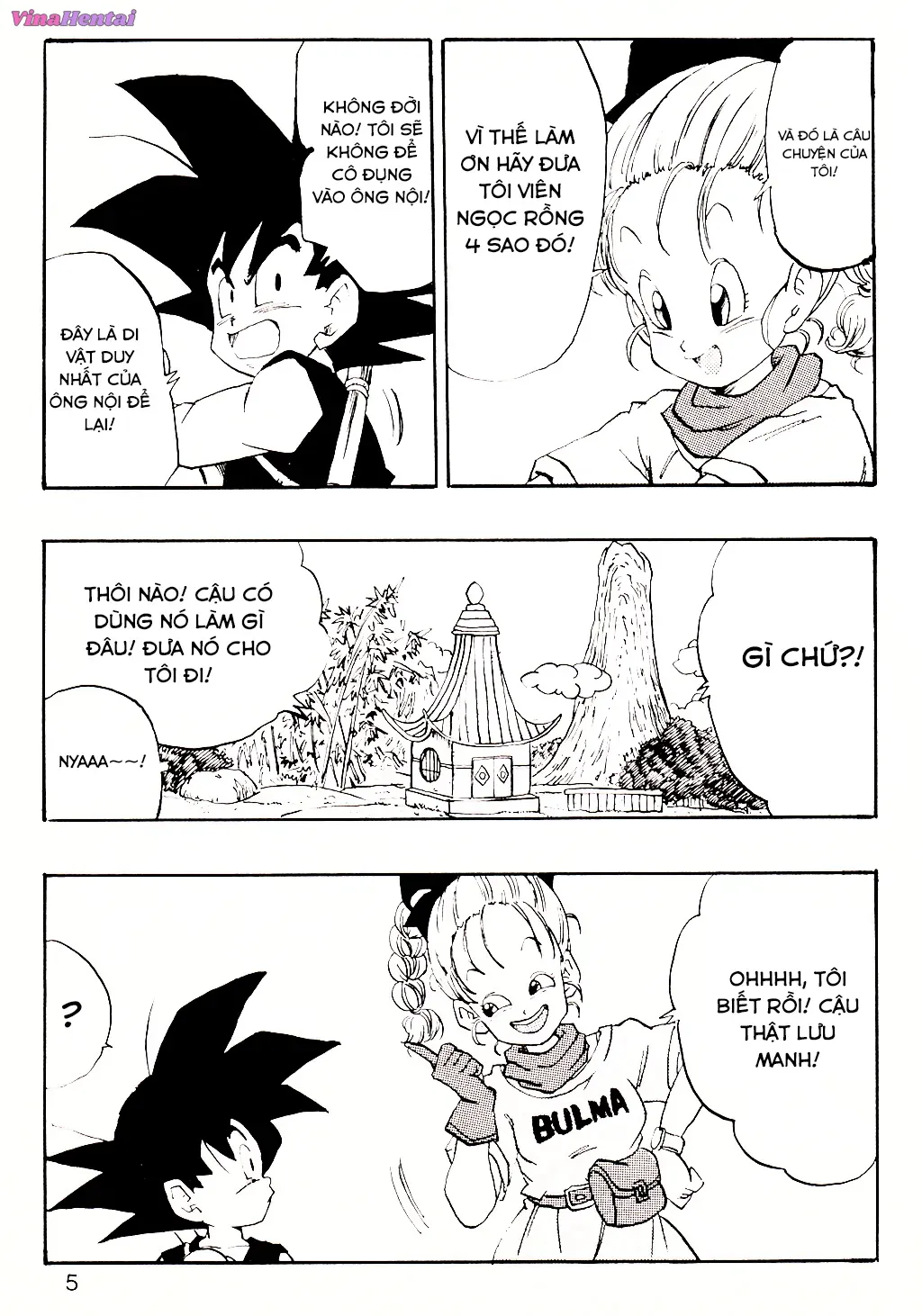 HentaiVN.net - Ảnh 5 - Những câu chuyện xấu hổ của Bulma - Chap 1 - Goku ngây thơ