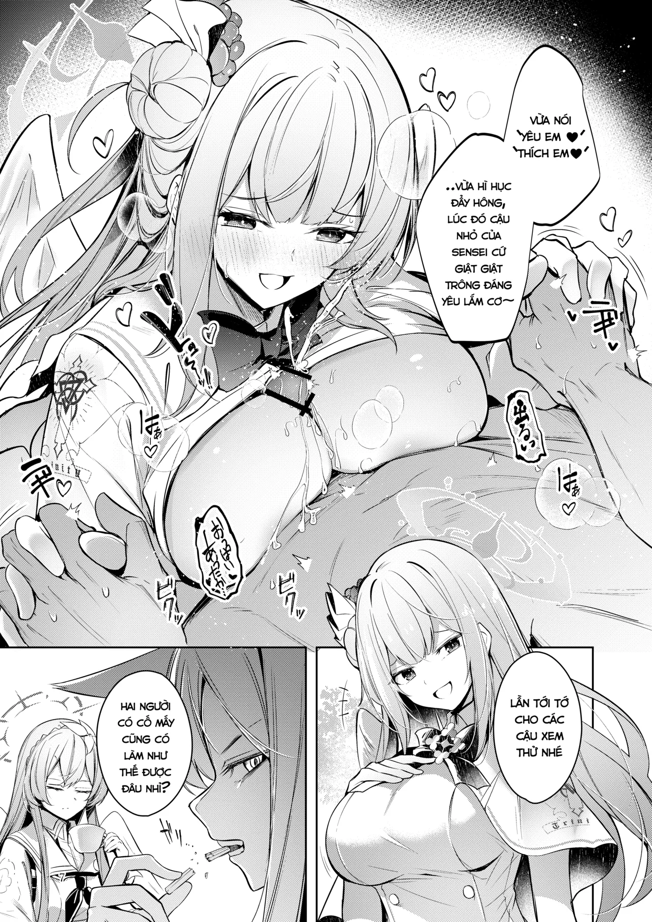 HentaiVN.net - Ảnh 6 - Nhưng em mới là người được Sensei yêu thương nhất cơ mà????? - Oneshot
