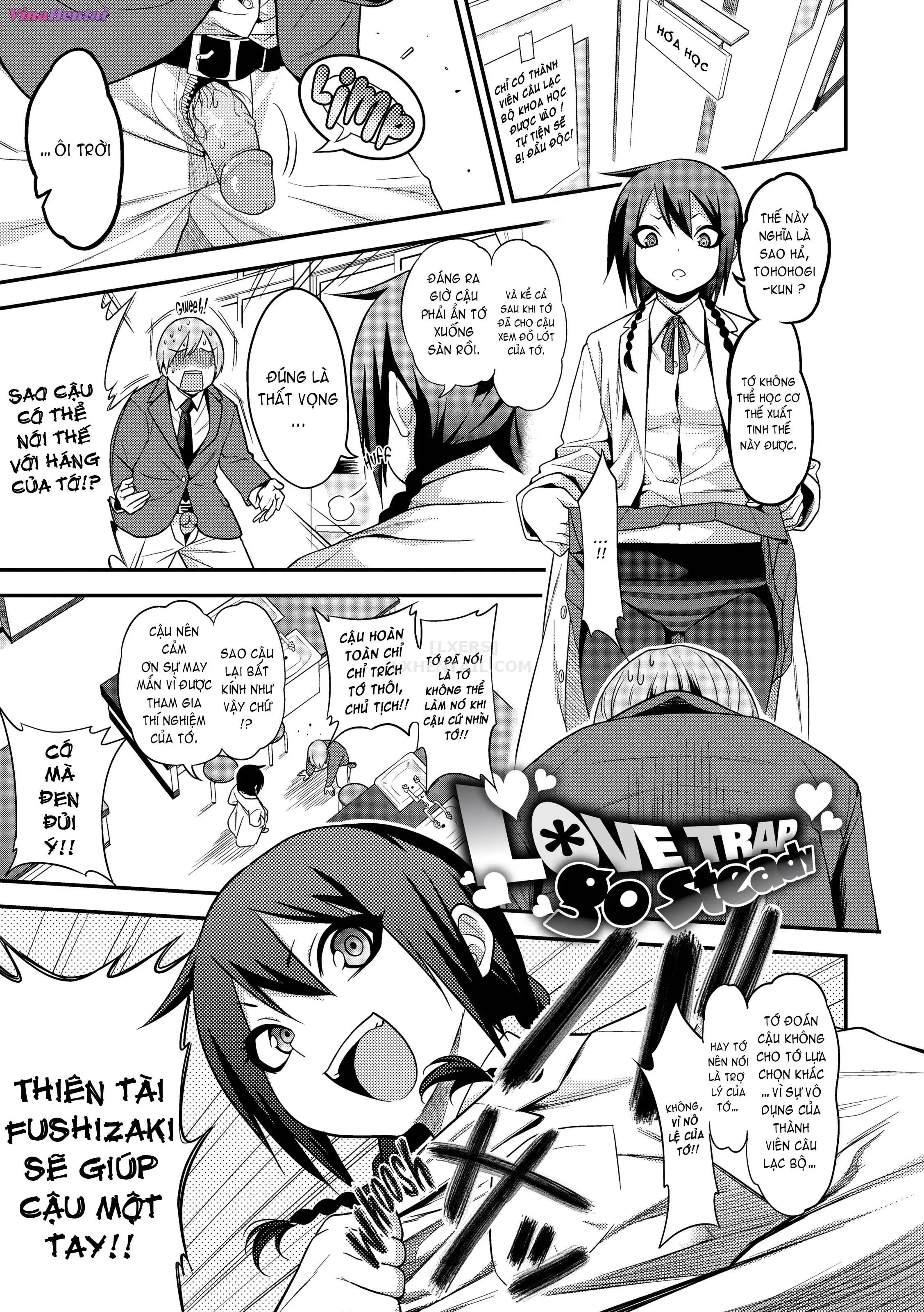 HentaiVN.net - Ảnh 5 - Kogals, Sluts, and Whatever [Dark & Darker Working Girls;Edumacated Girl; A Beast Can't Change Its Spots; Cold Slutty Student Council President; Hichijime-kun's Juunijigaoka-san Route; Love Trap Go Steady] - Chap 6 - Love Trap Go Steady