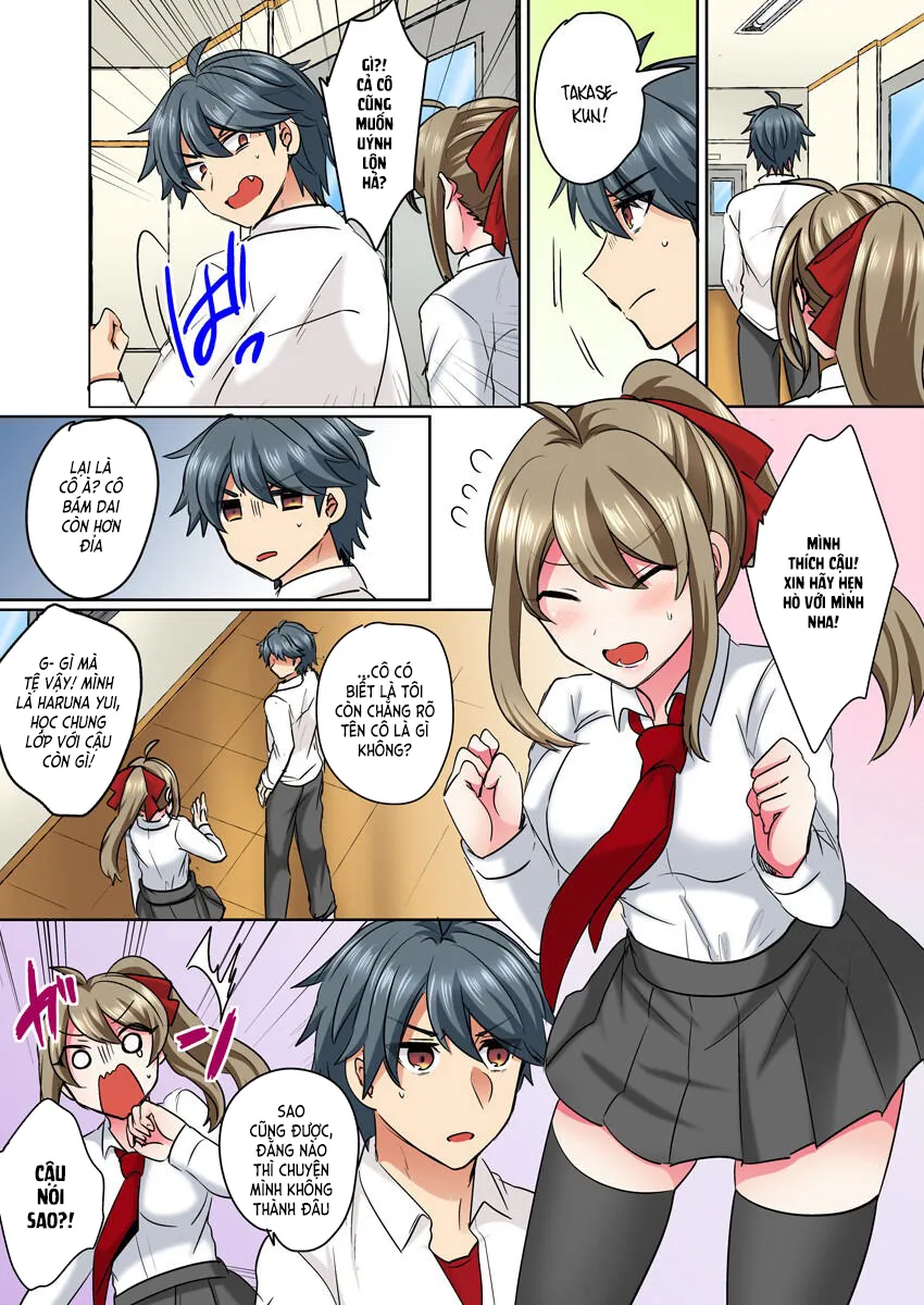 HentaiVN.net - Ảnh 5 - Đắm say không ngừng cùng cô nàng ngổ ngáo [Gender Swapped Delinquent Boy Teased And Fucked Until Soaking Wet, Shogota_Nyotaika Yankee Danshi Ijirare Hamerare Torottoro] - Chap 1