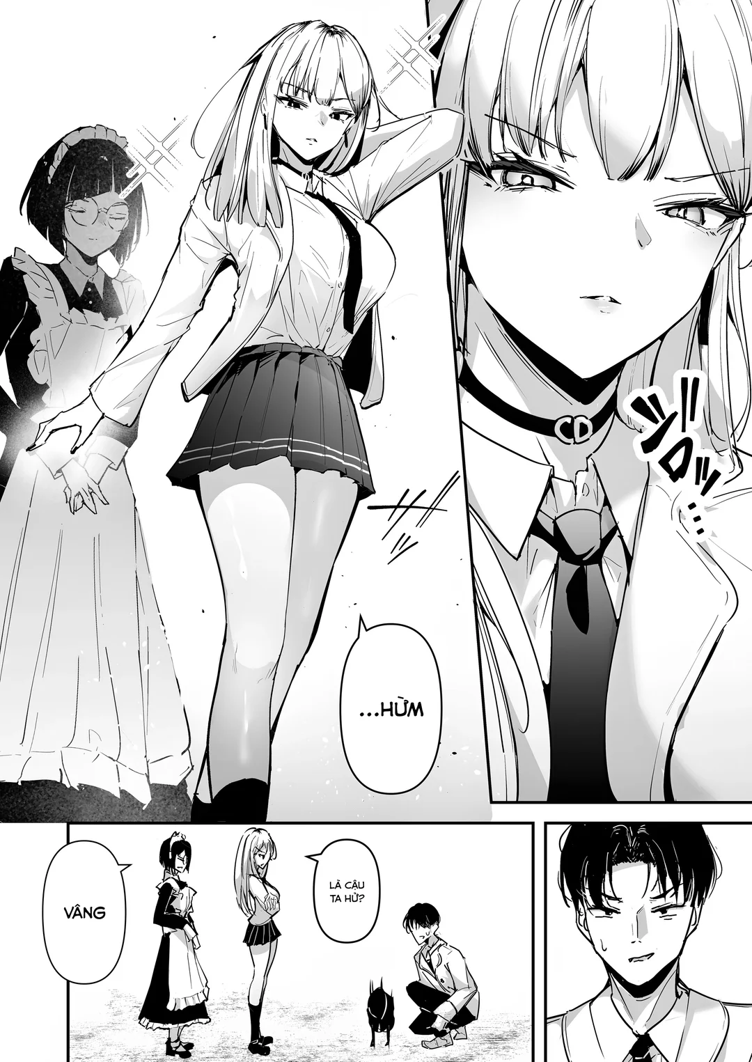 HentaiVN.net - Ảnh 5 - Mattaku Icha Love suru Ki no Nai Kyonyuu Reijou Gal - Oneshot