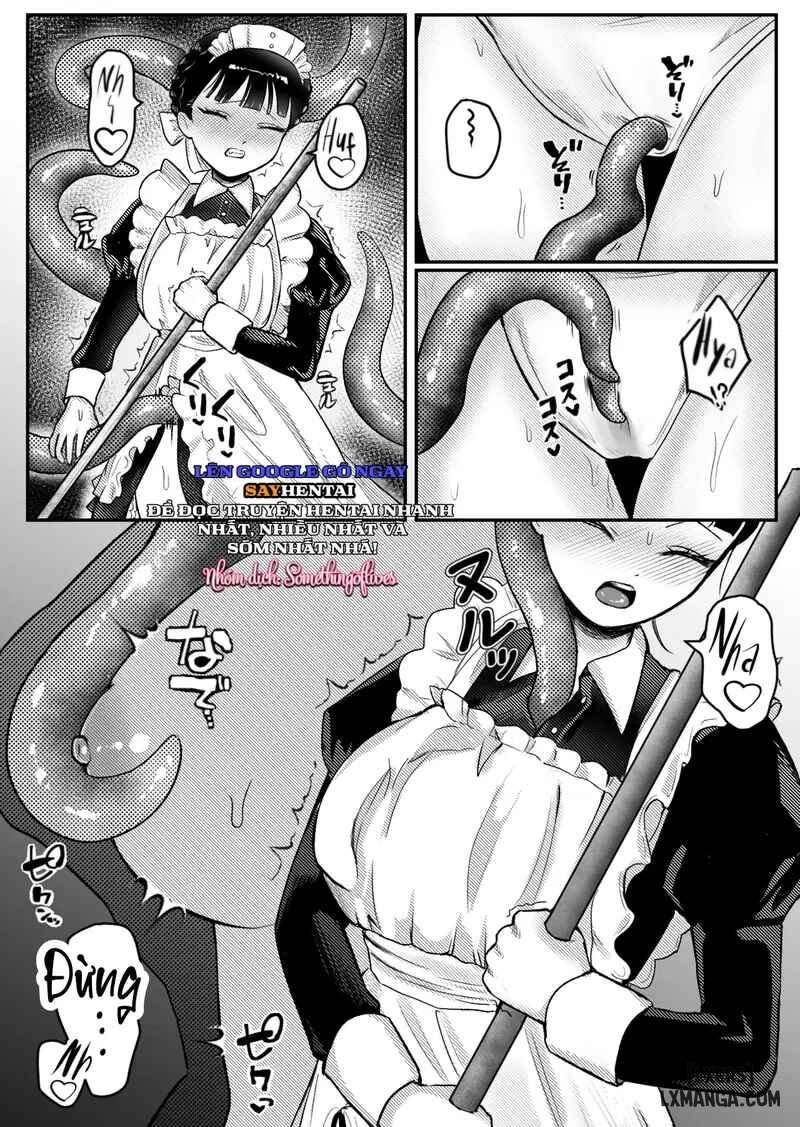HentaiVN.net - Ảnh 5 - Hầu gái Shokushu - Chap 1