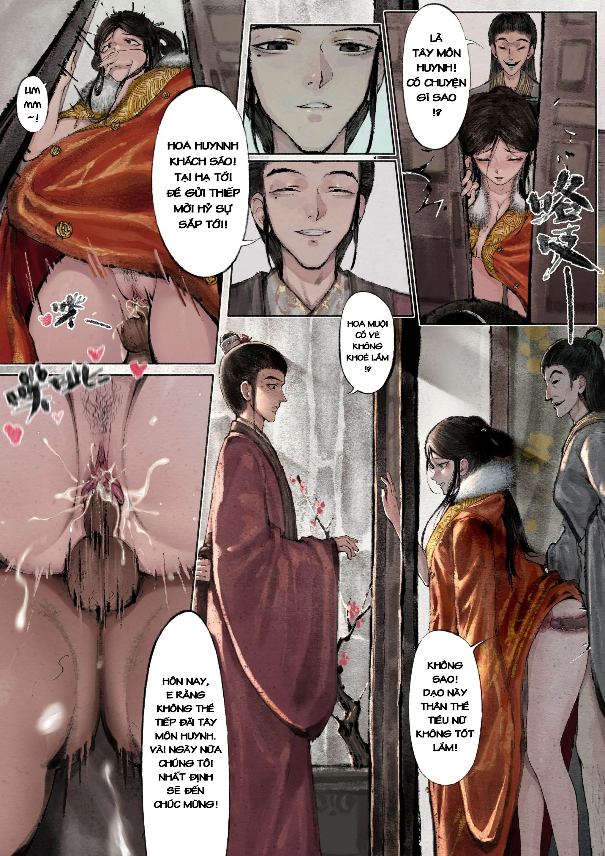 HentaiVN.net - Ảnh 6 - Kim Bình Mai - Chương 3 ( Lý Bình Nhi)