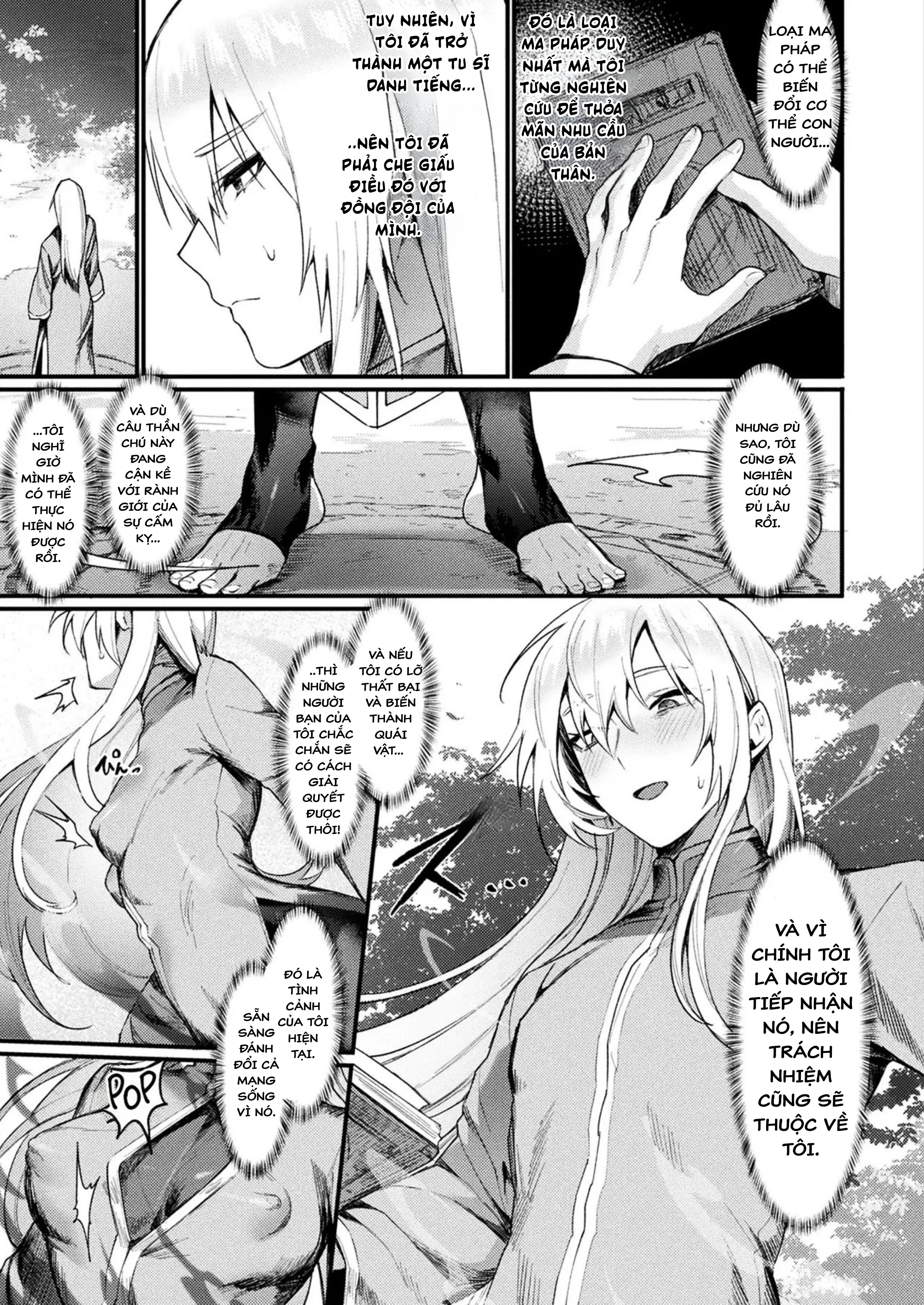 HentaiVN.net - Ảnh 6 - CHUYỆN VỀ NHỮNG  CA NỮ TÍNH HÓA QUÁI DỊ~MẬT THÁM~ - Chap 3 - TU SĨ