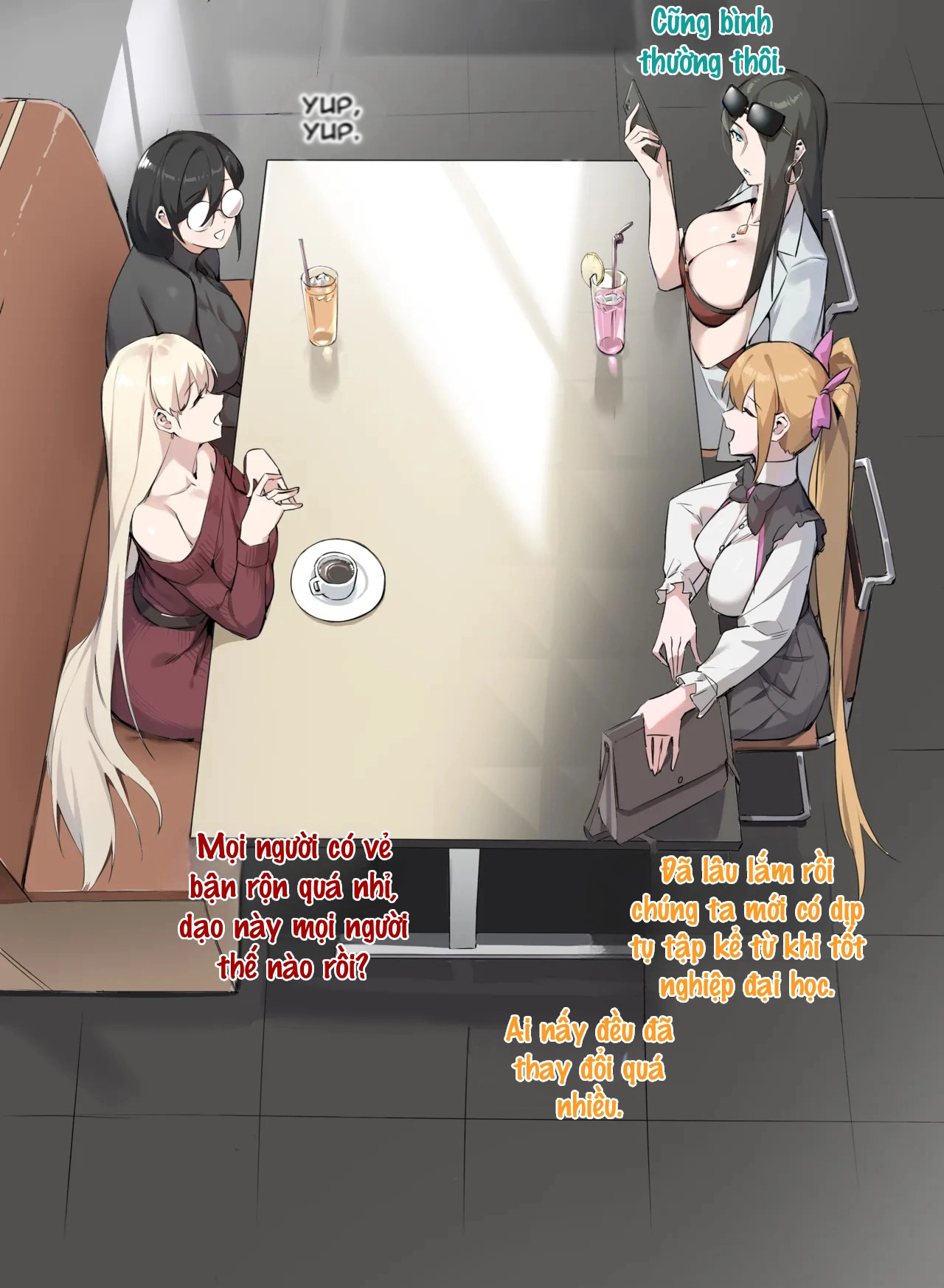 HentaiVN.net - Ảnh 5 - Tiệc Trà Của Hội Chị Em - Chap 1