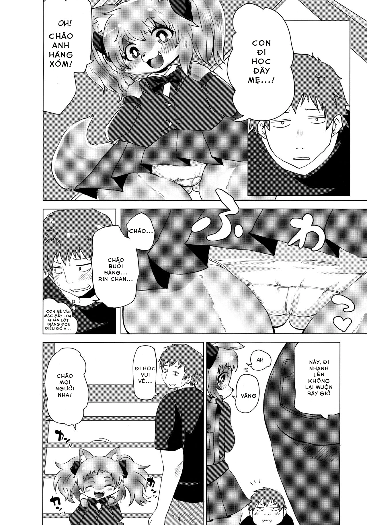 HentaiVN.net - Ảnh 5 - Kemono no Otonari-san - Oneshot