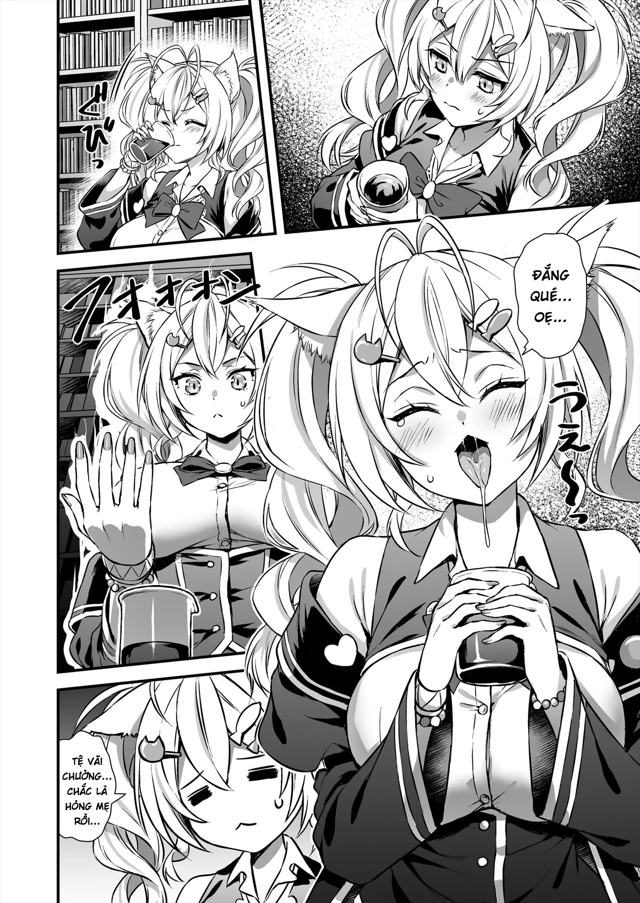 HentaiVN.net - Ảnh 5 - Mahou Gakuen No Ochikobore - Chap 2