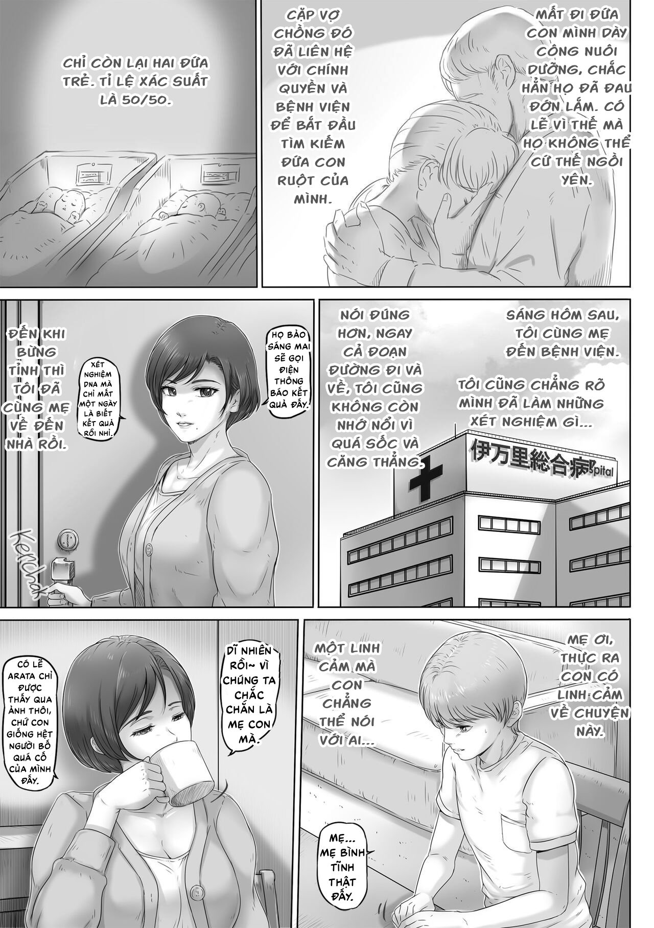 HentaiVN.net - Ảnh 5 - Mẹ luôn ở đây - Oneshot