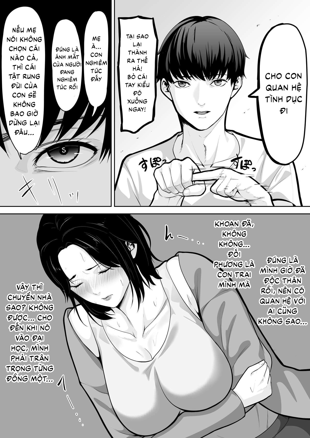HentaiVN.net - Ảnh 6 - Okaa-san de Sumasushikanakute - Oneshot