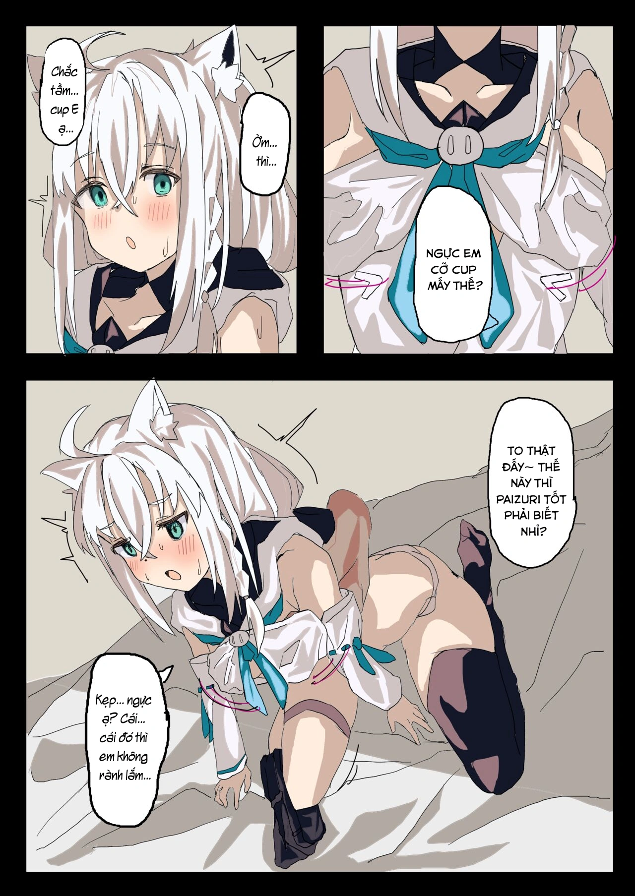 HentaiVN.net - Ảnh 6 - Shirakami Fubuki ga AV Totchau Hon. - oneshot
