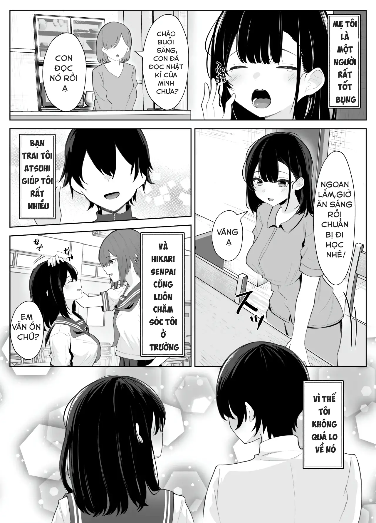 HentaiVN.net - Ảnh 6 -  Bạn gái bị mất trí nhớ của tôi bị senpai NTR  - Oneshot