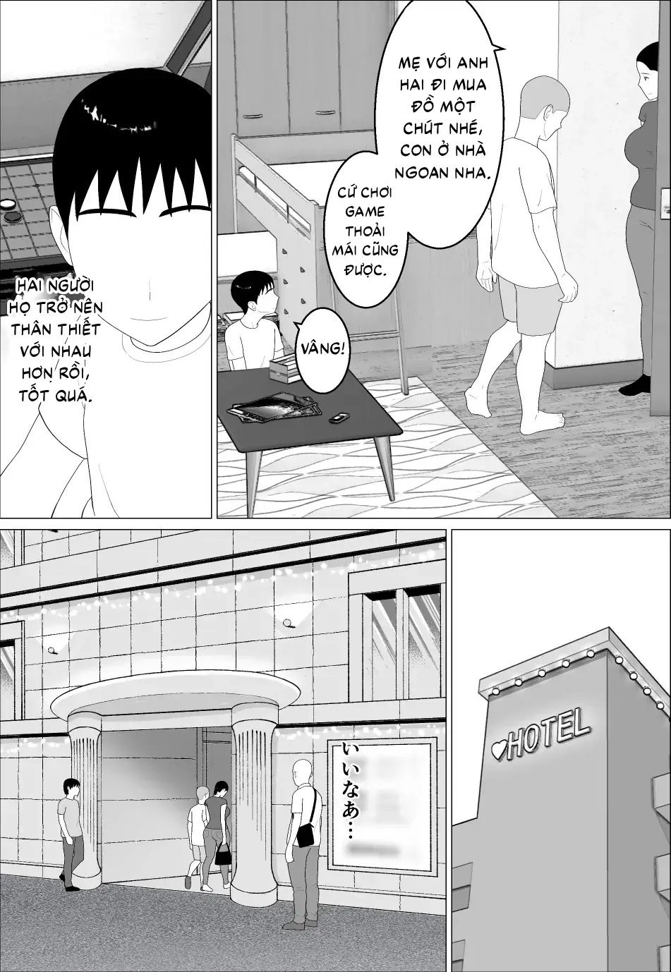HentaiVN.net - Ảnh 6 - Kaa-san ga Shikoi nante - Chap 2