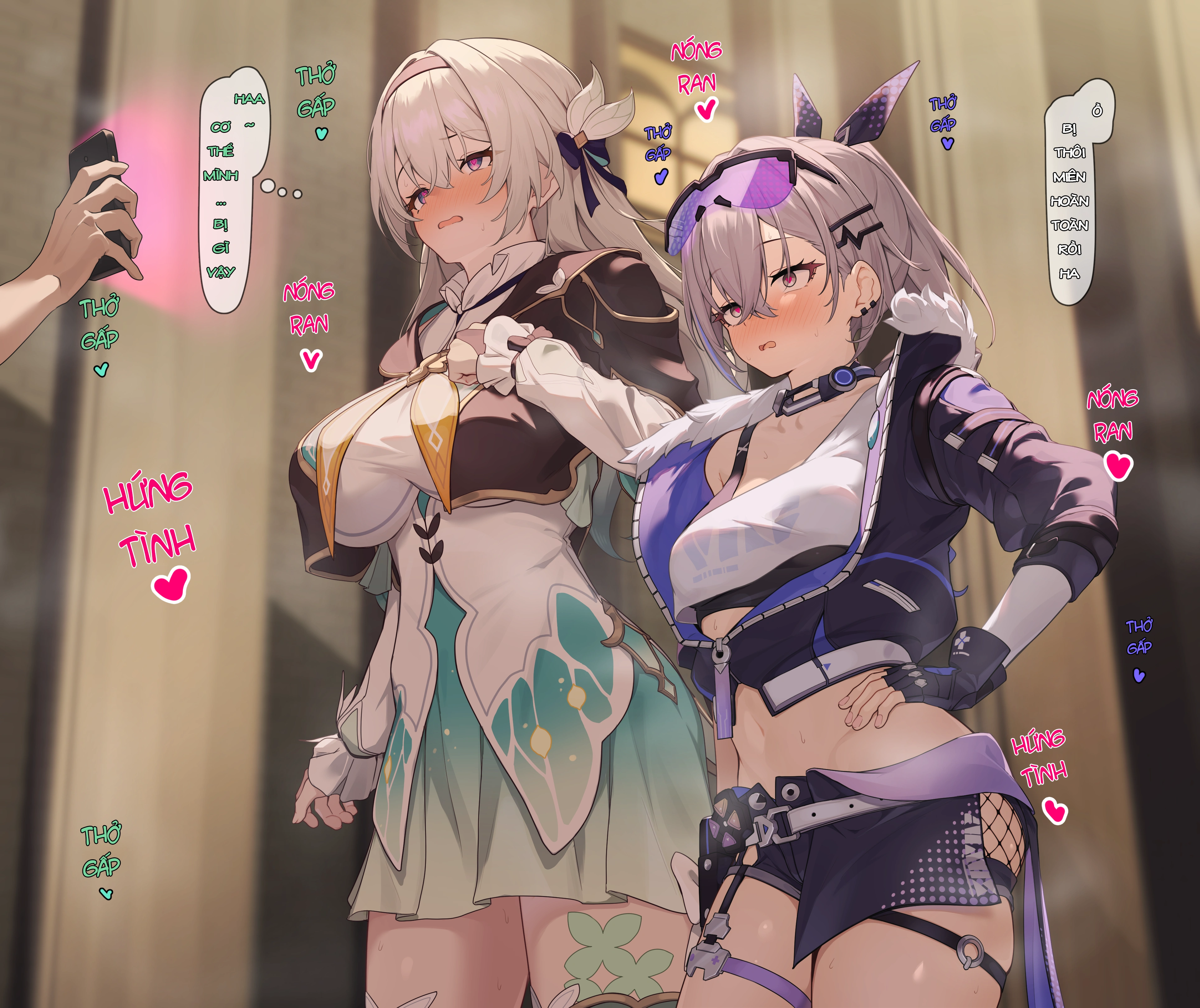 HentaiVN.net - Ảnh 5 - Thôi miên và NTR em Firefly và Silver Wolf~ - Oneshot