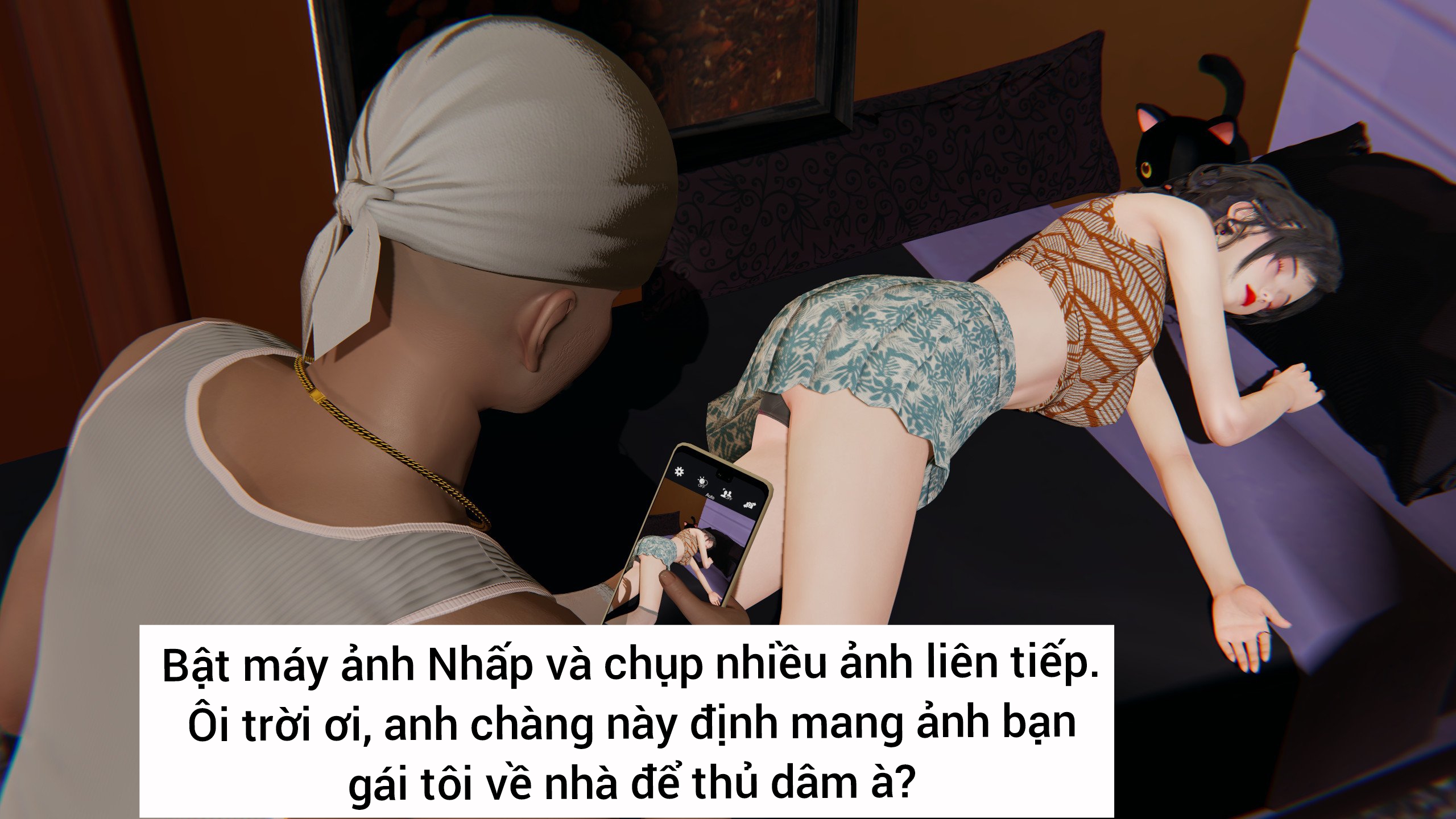 HentaiVN.net - Ảnh 51 - Vạch trần bạn gái Tiểu Nguyệt - Chap3: buổi tụ họp