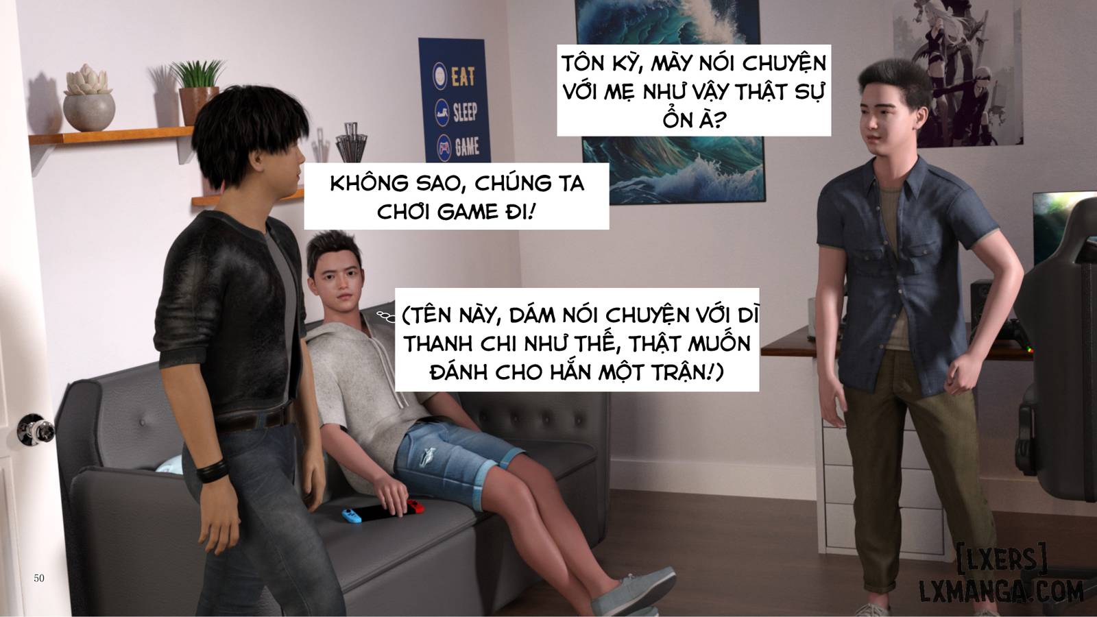 HentaiVN.net - Ảnh 50 - Kế Hoạch Chinh Phục Mẹ - Chương 3.1