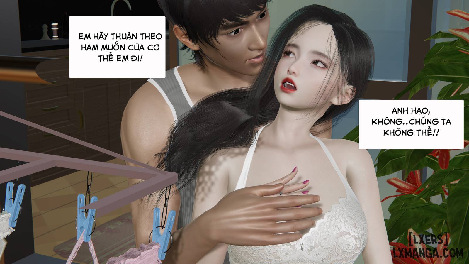 HentaiVN.net - Ảnh 50 - Ngủ cùng vợ thằng bạn - Chương 3