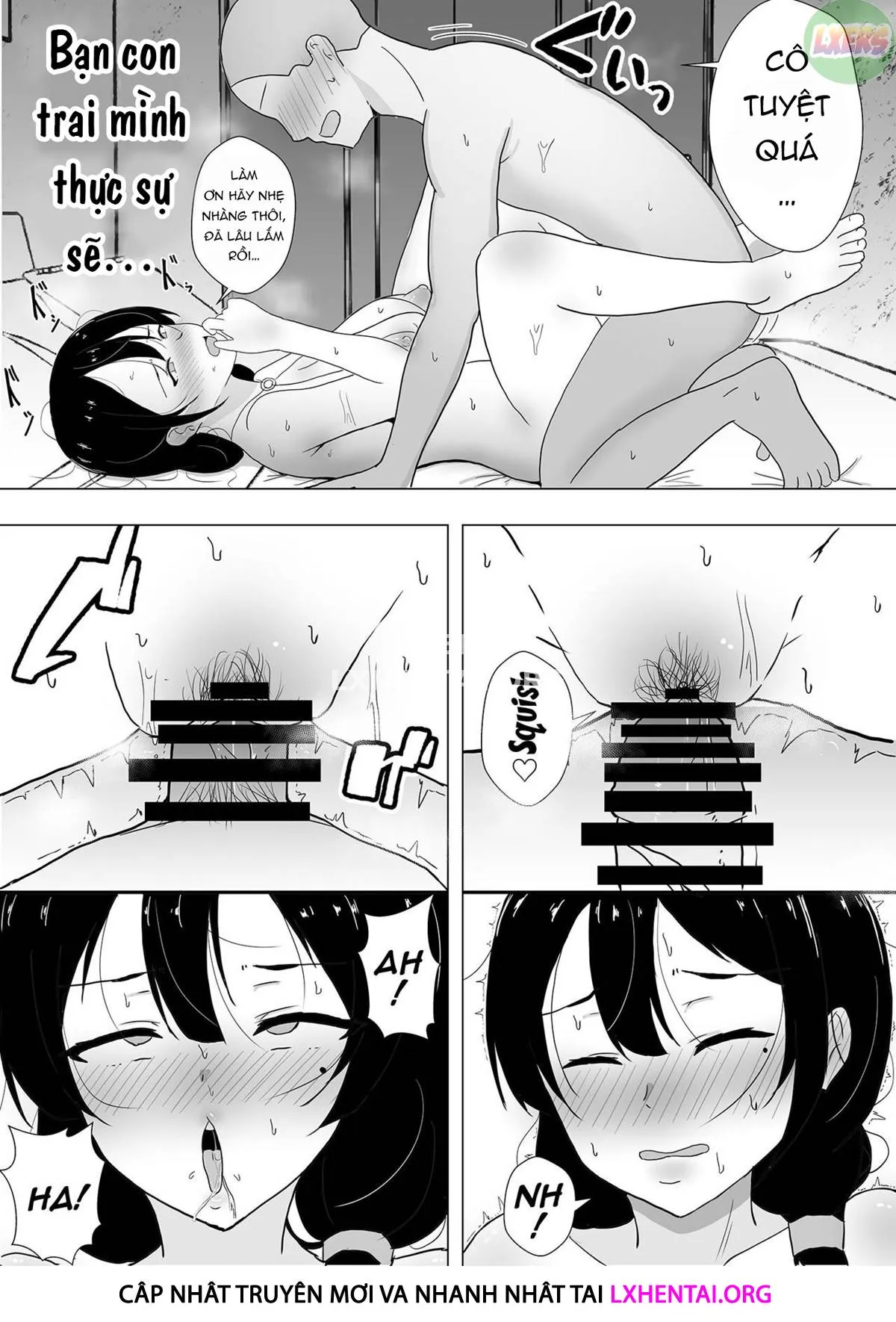 HentaiVN.net - Ảnh 50 - TomoKano Kaa-chan~ Daisuki na Ore no Hahaoya wa Aho na Shinyuu no Kanojo~ [My Mom Is My Friend's Girlfriend] - Chap 1