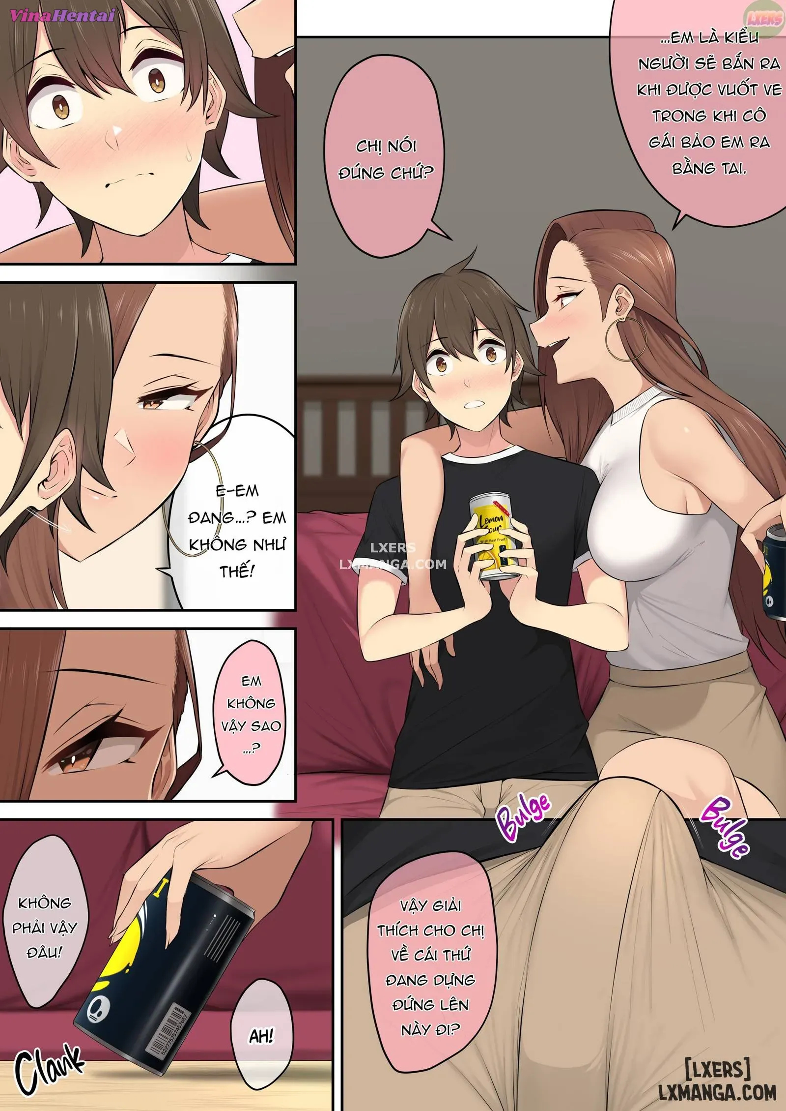 HentaiVN.net - Ảnh 50 - Imaizumi đưa cả bầy Gyaru về nhà mình - Chapter 4