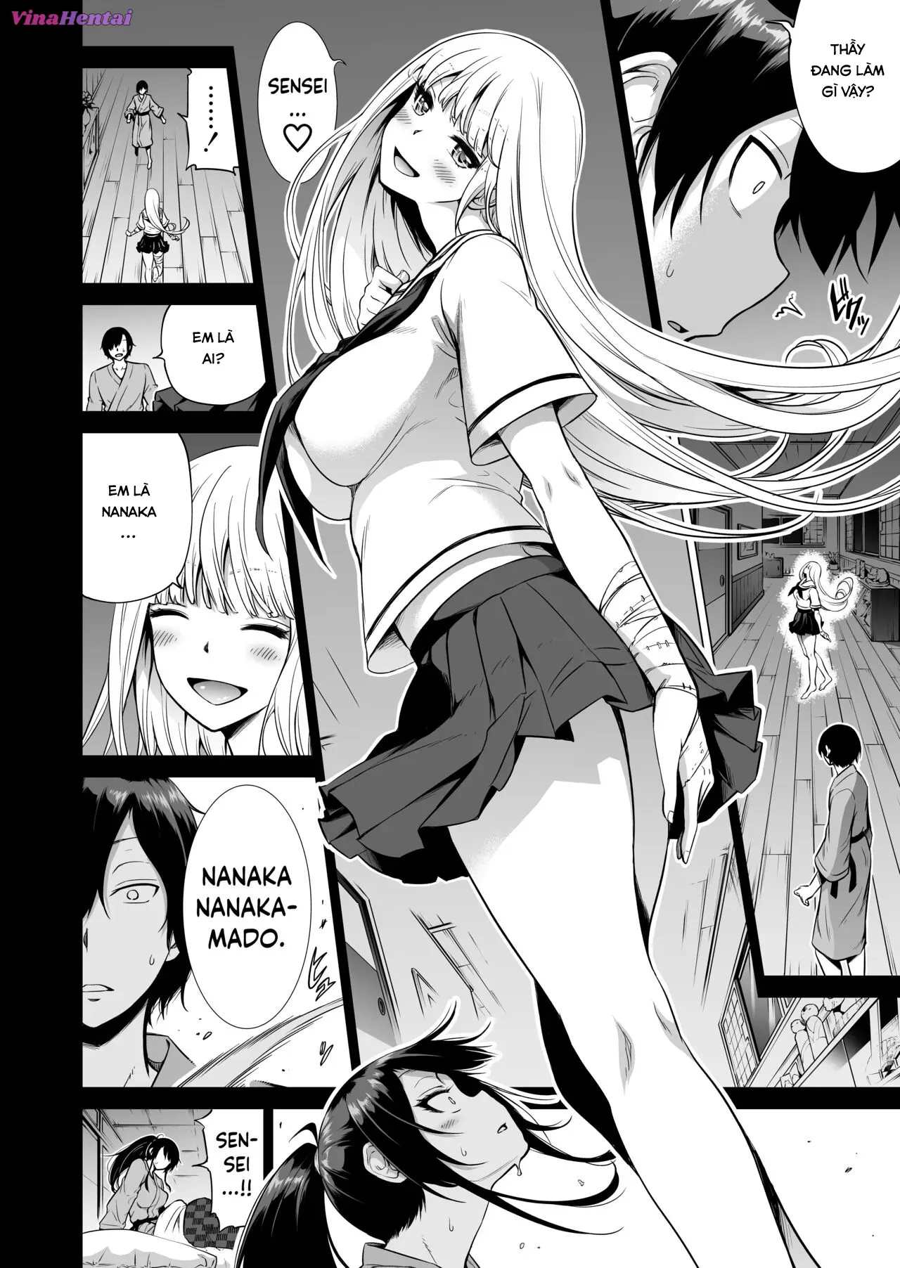 HentaiVN.net - Ảnh 50 - Thiên đường của Nanaka ~ Ngôi trường vùng quê với dàn harem mỹ nữ - Chap 2 ~ Washing In The Hotspring