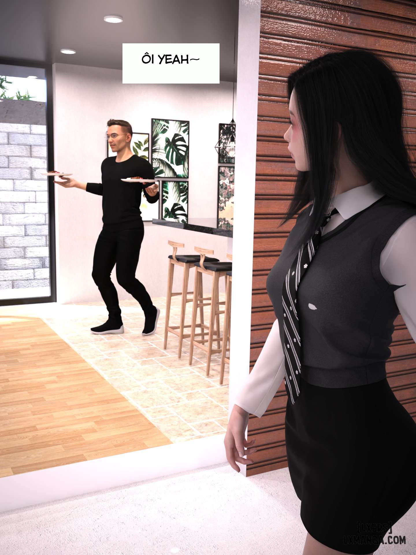 HentaiVN.net - Ảnh 51 - Chăm Sóc Vợ Và Con Gái Thằng Bạn - Chapter 2