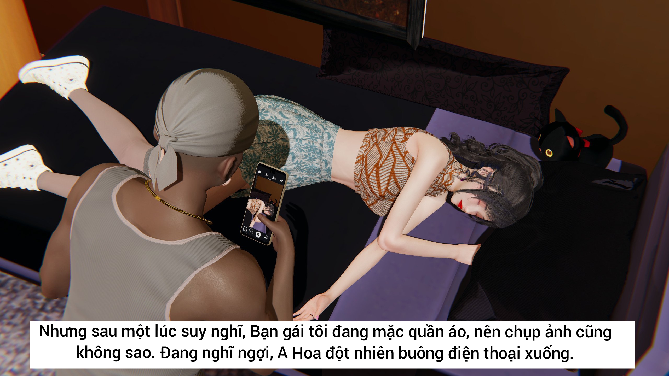 HentaiVN.net - Ảnh 52 - Vạch trần bạn gái Tiểu Nguyệt - Chap3: buổi tụ họp