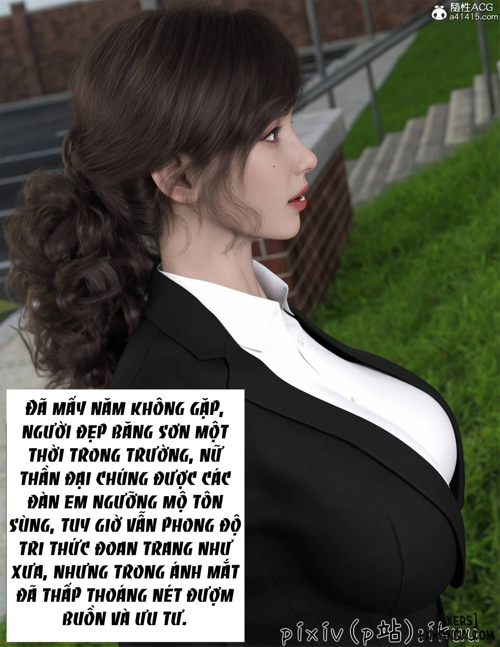 HentaiVN.net - Ảnh 51 - Sự Sa Ngã Của Hoa Hồng Thép - Chương 1
