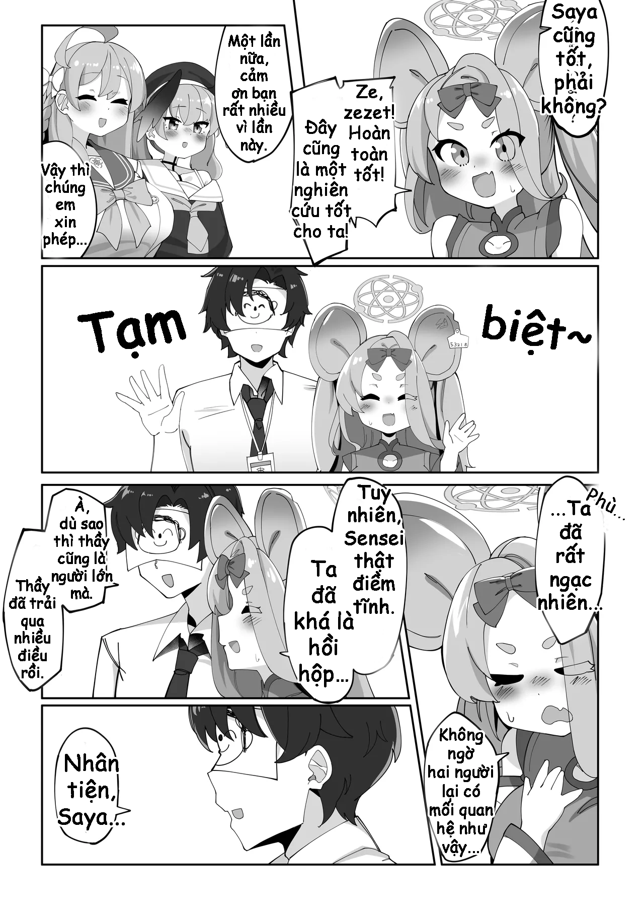 HentaiVN.net - Ảnh 52 - Futanari Koharu-chan vs Hanako-chan Manga - Chap 3