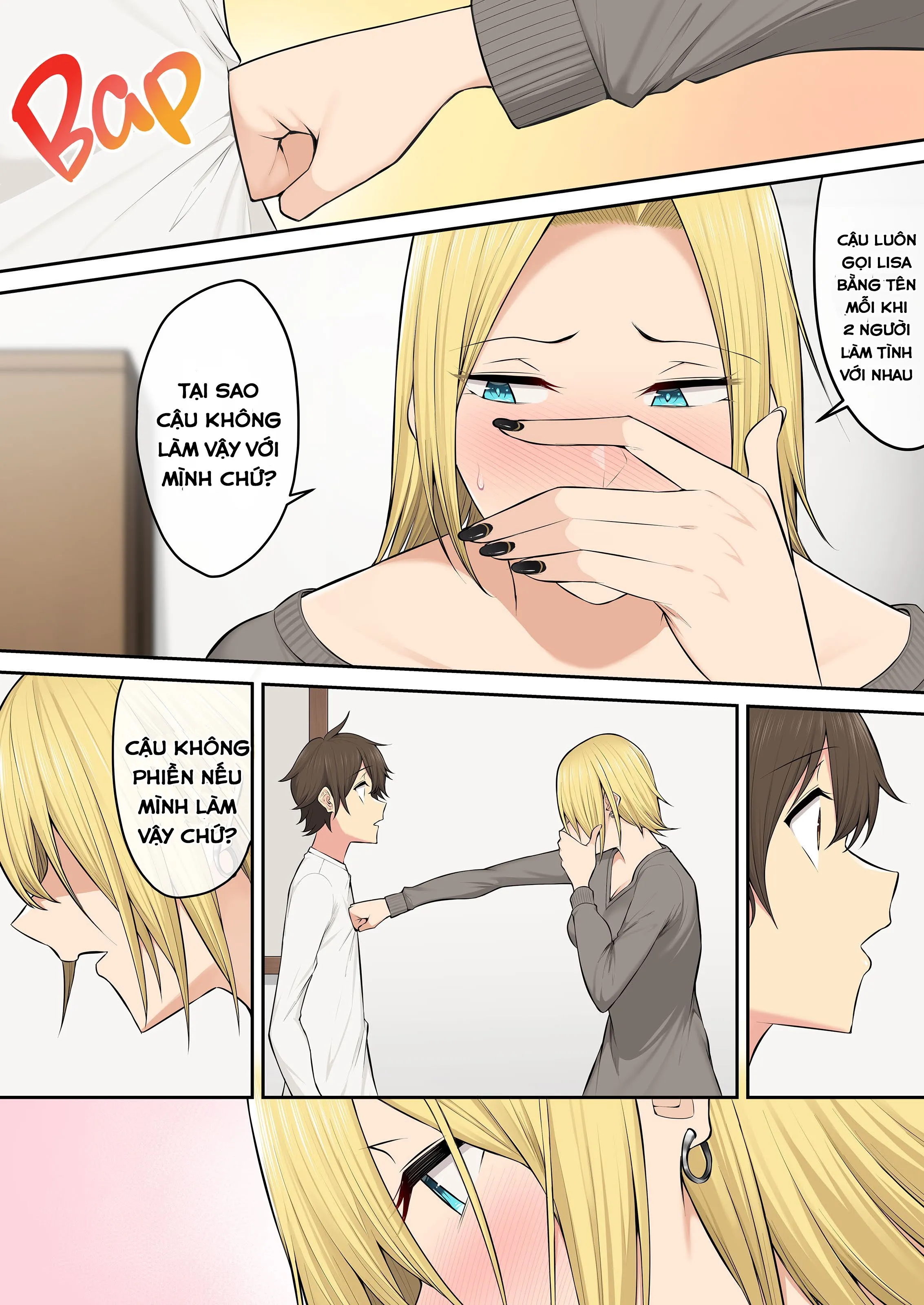HentaiVN.net - Ảnh 51 - Imaizumi đưa cả bầy Gyaru về nhà mình - Chap 5